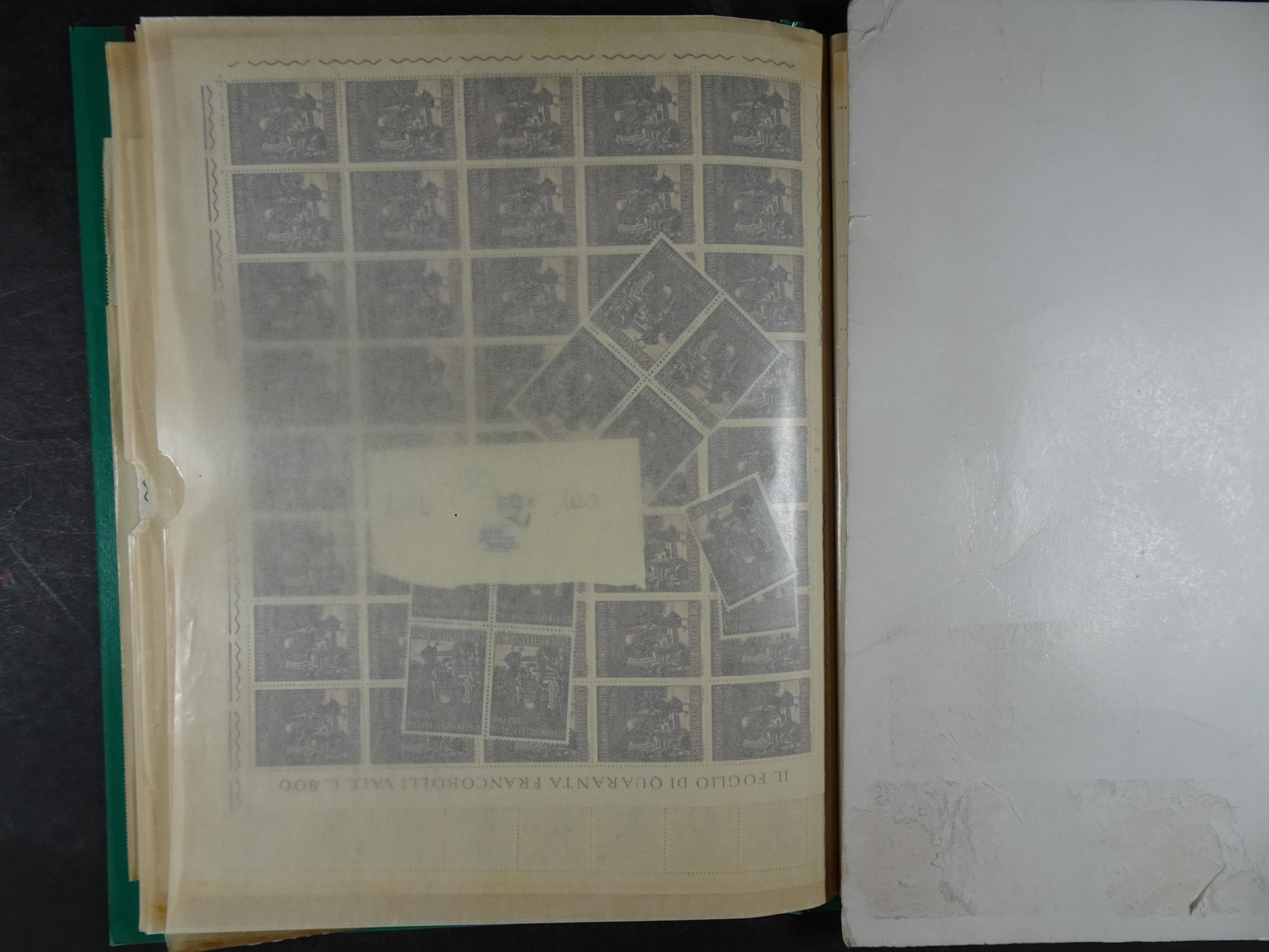 Giga partij postfris materiaal engros materiaal, vellen, veldelen etc. Zeer hoge cat waarde. 91