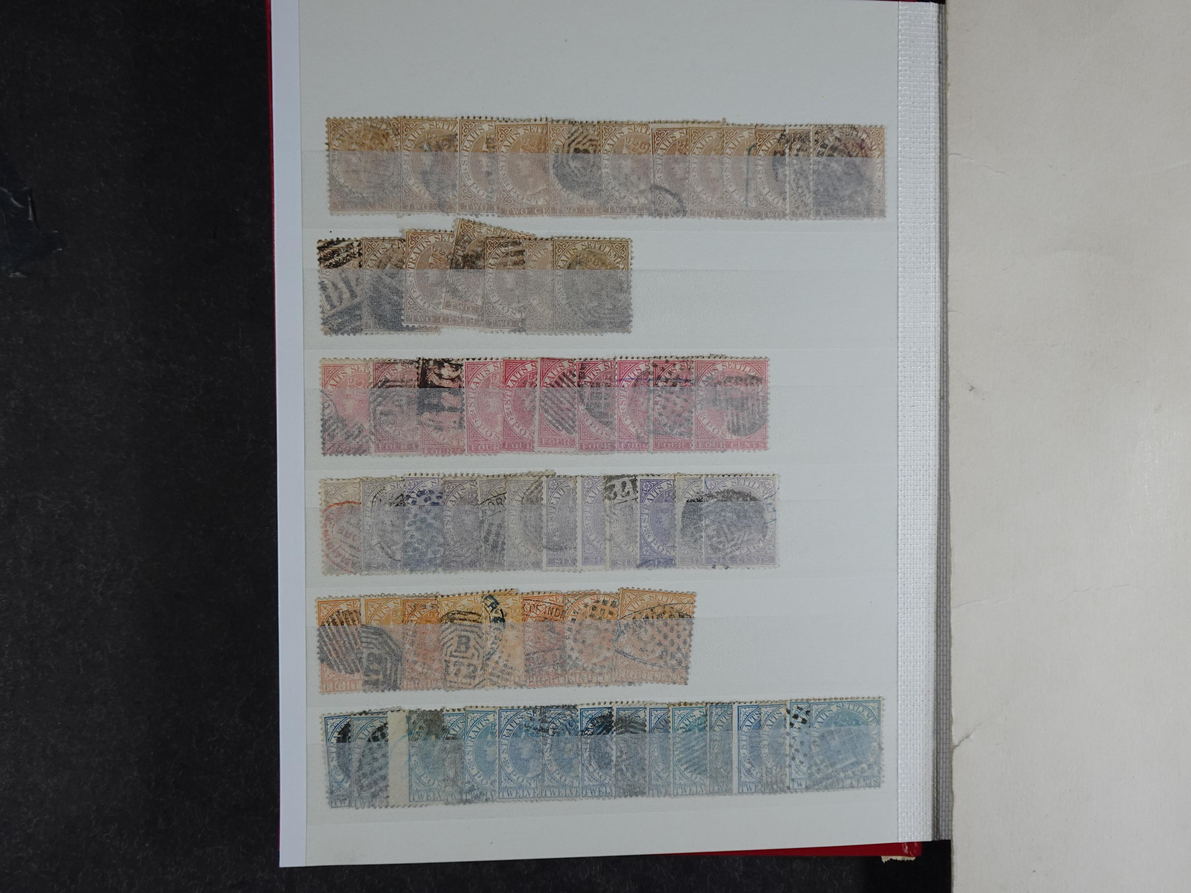 Top collectie Straits Settlements.
Enorme waarde.
Mooie stempels 2