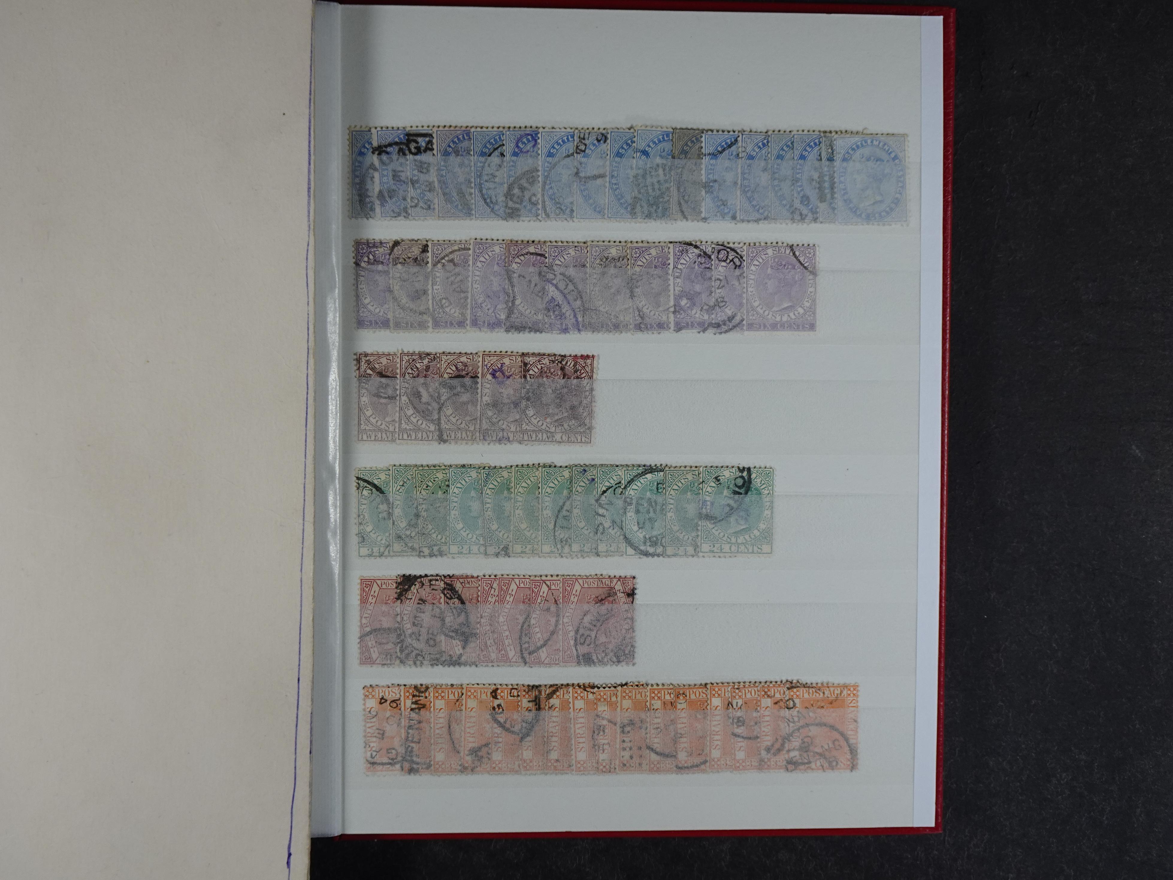 Top collectie Straits Settlements.
Enorme waarde.
Mooie stempels 7