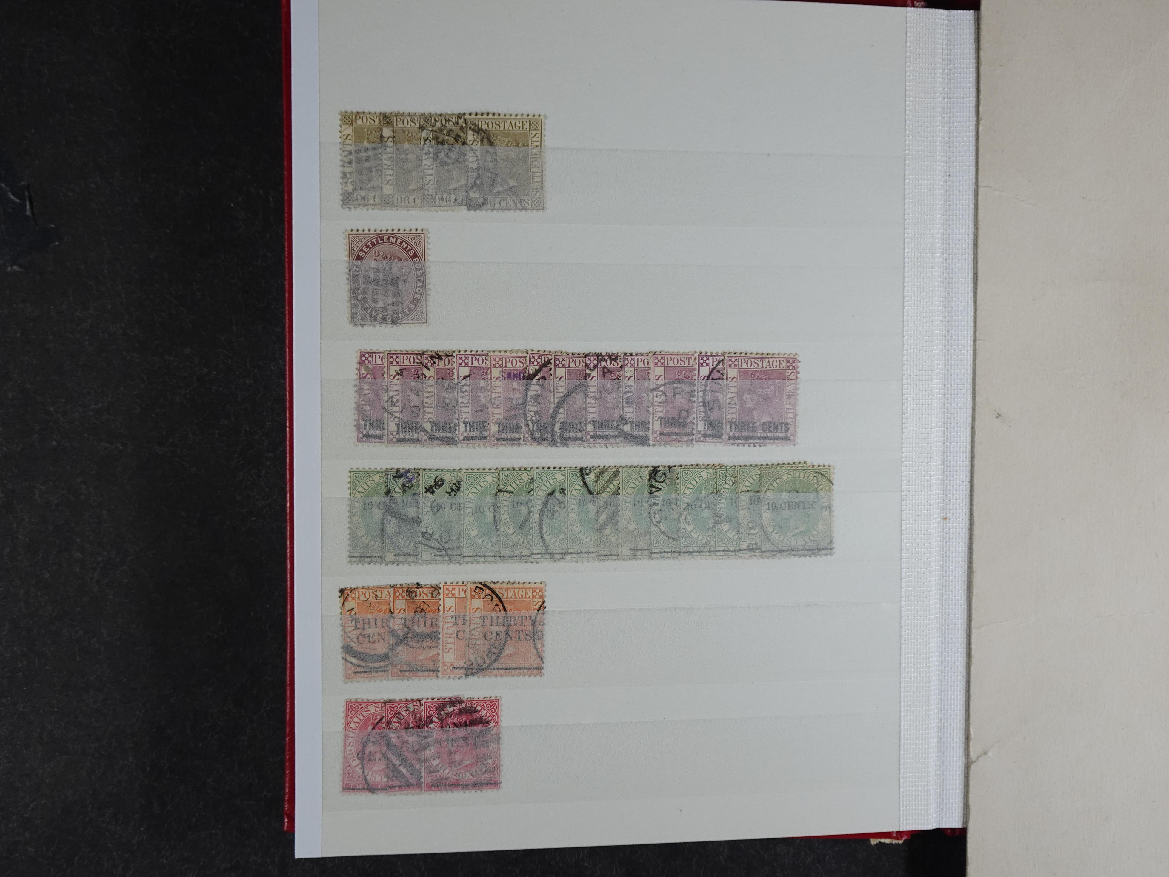 Top collectie Straits Settlements.
Enorme waarde.
Mooie stempels 8