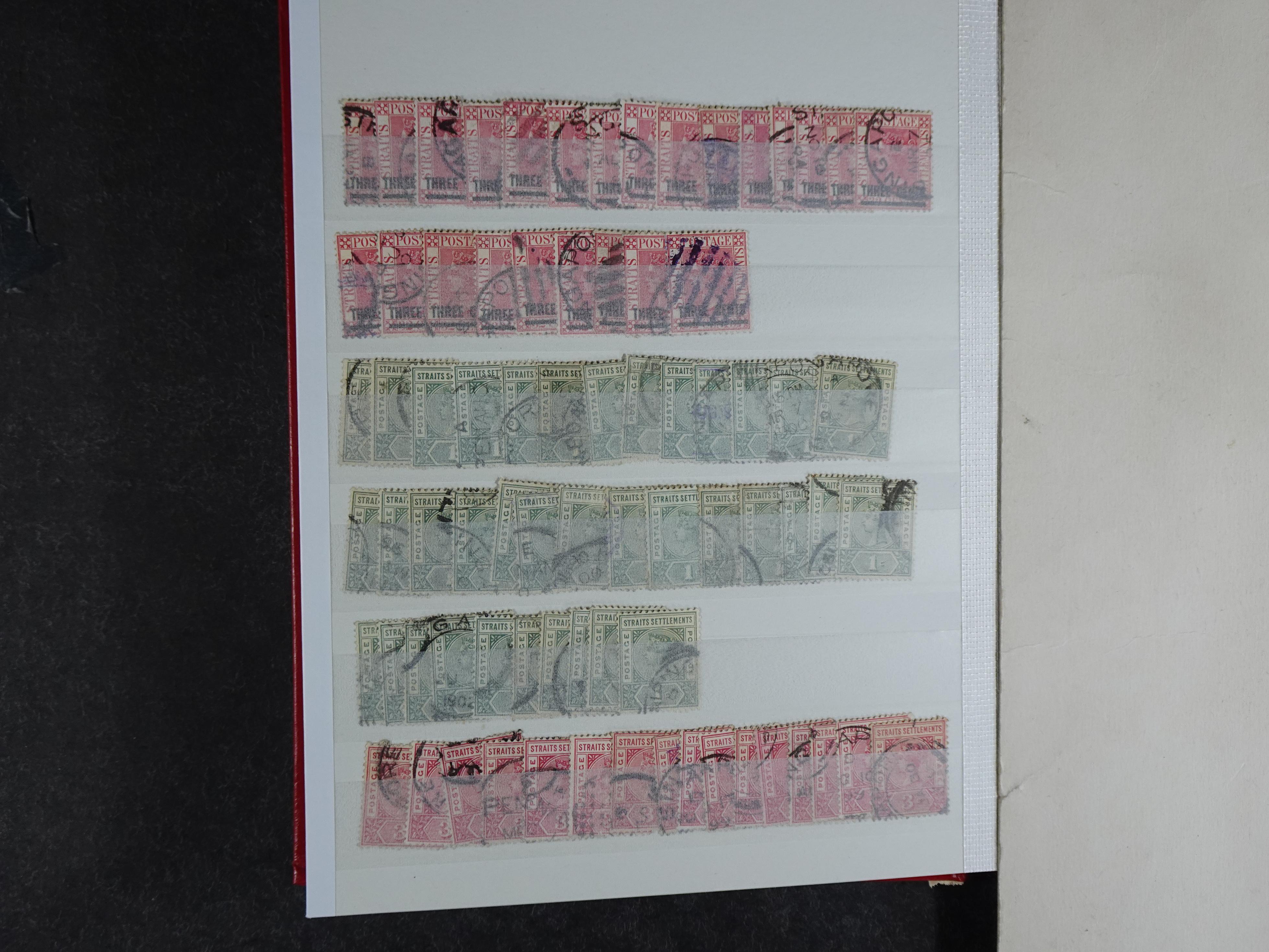 Top collectie Straits Settlements.
Enorme waarde.
Mooie stempels 10