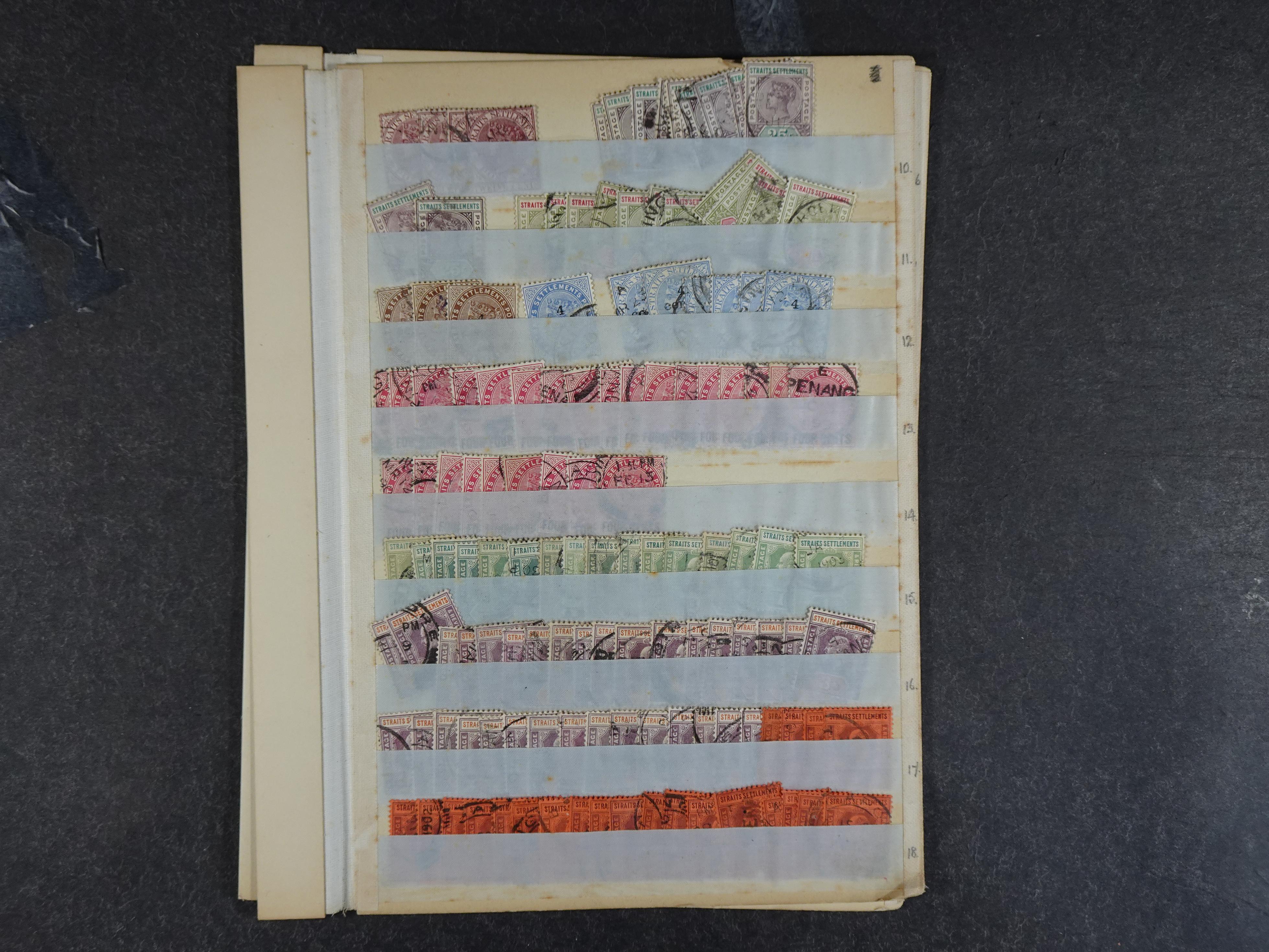 Top collectie Straits Settlements.
Enorme waarde.
Mooie stempels 13