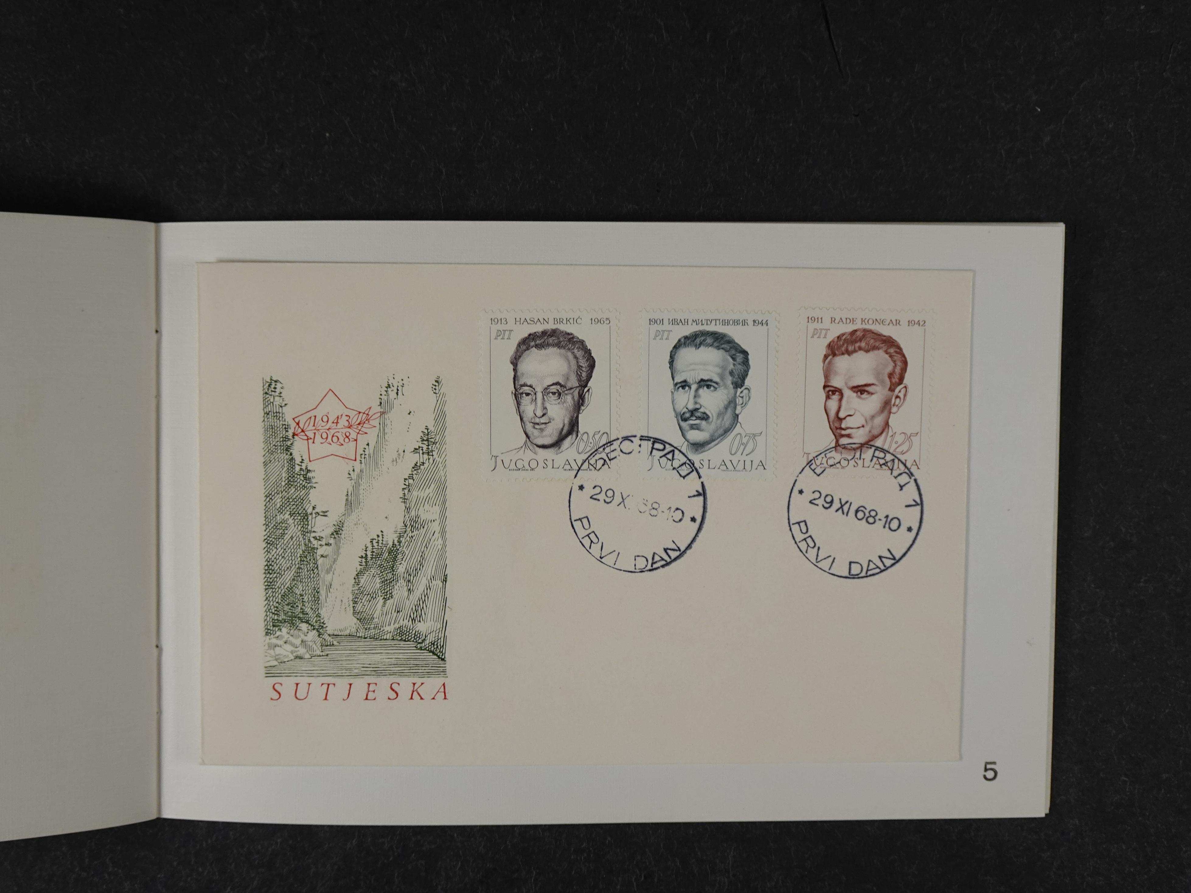 Doos postfrisse materiaal. 
Enorme hoeveelheid onder andere Joegoslavië. Liechtenstein. Etc.
Koopje. 40