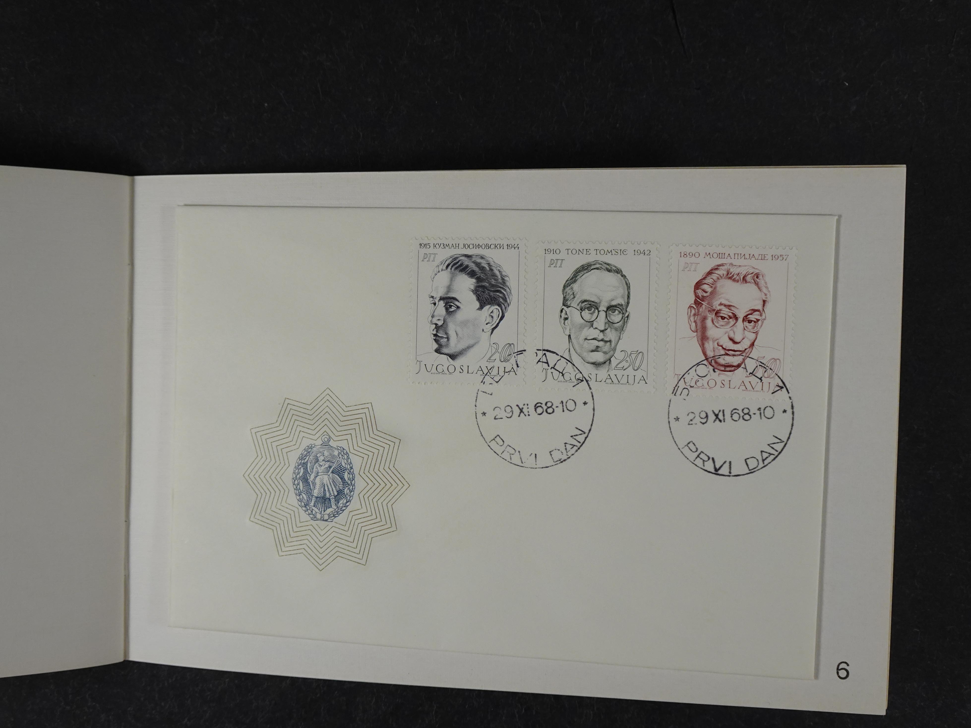 Doos postfrisse materiaal. 
Enorme hoeveelheid onder andere Joegoslavië. Liechtenstein. Etc.
Koopje. 41