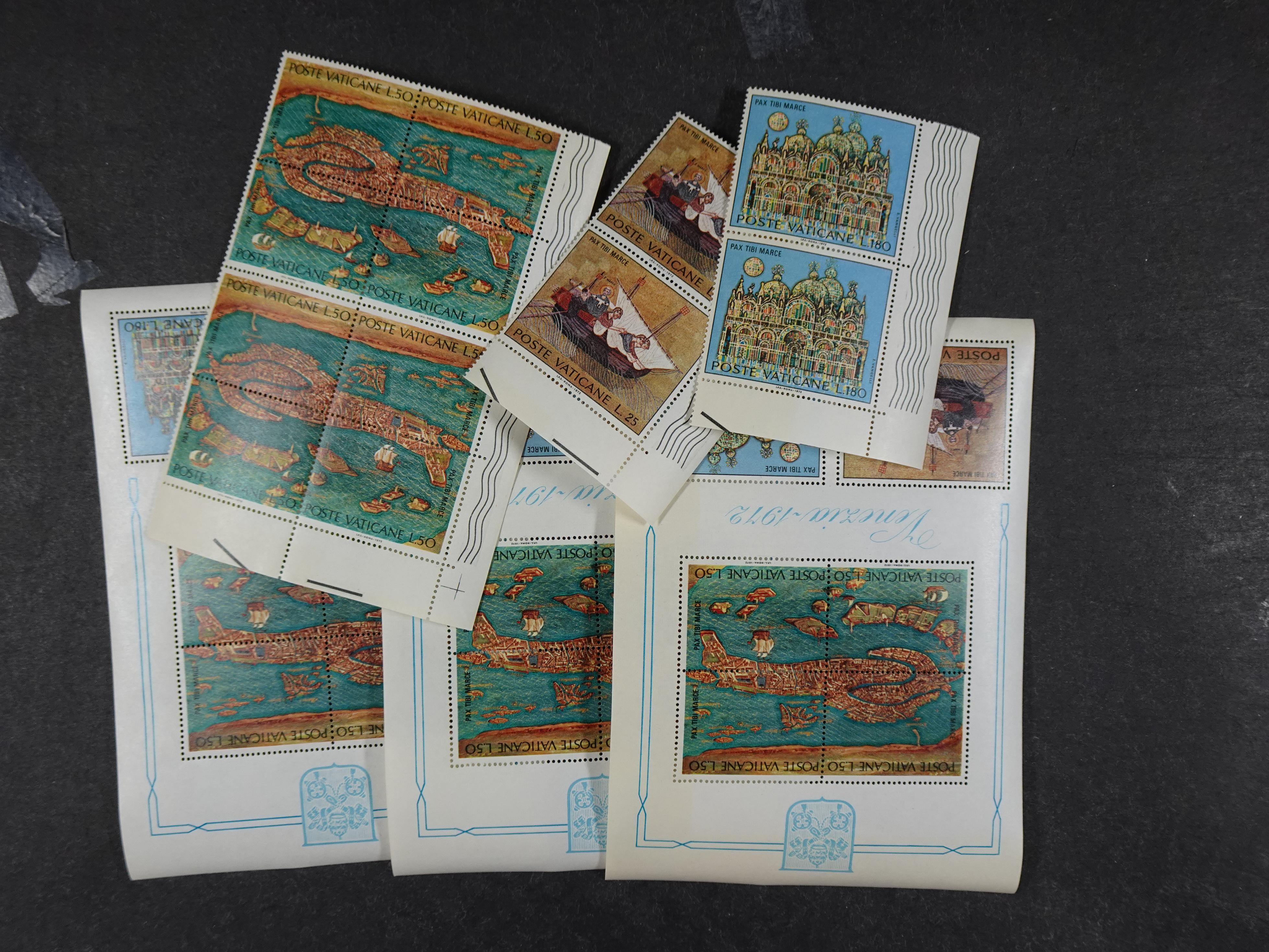 Doos postfrisse materiaal. 
Enorme hoeveelheid onder andere Joegoslavië. Liechtenstein. Etc.
Koopje. 95