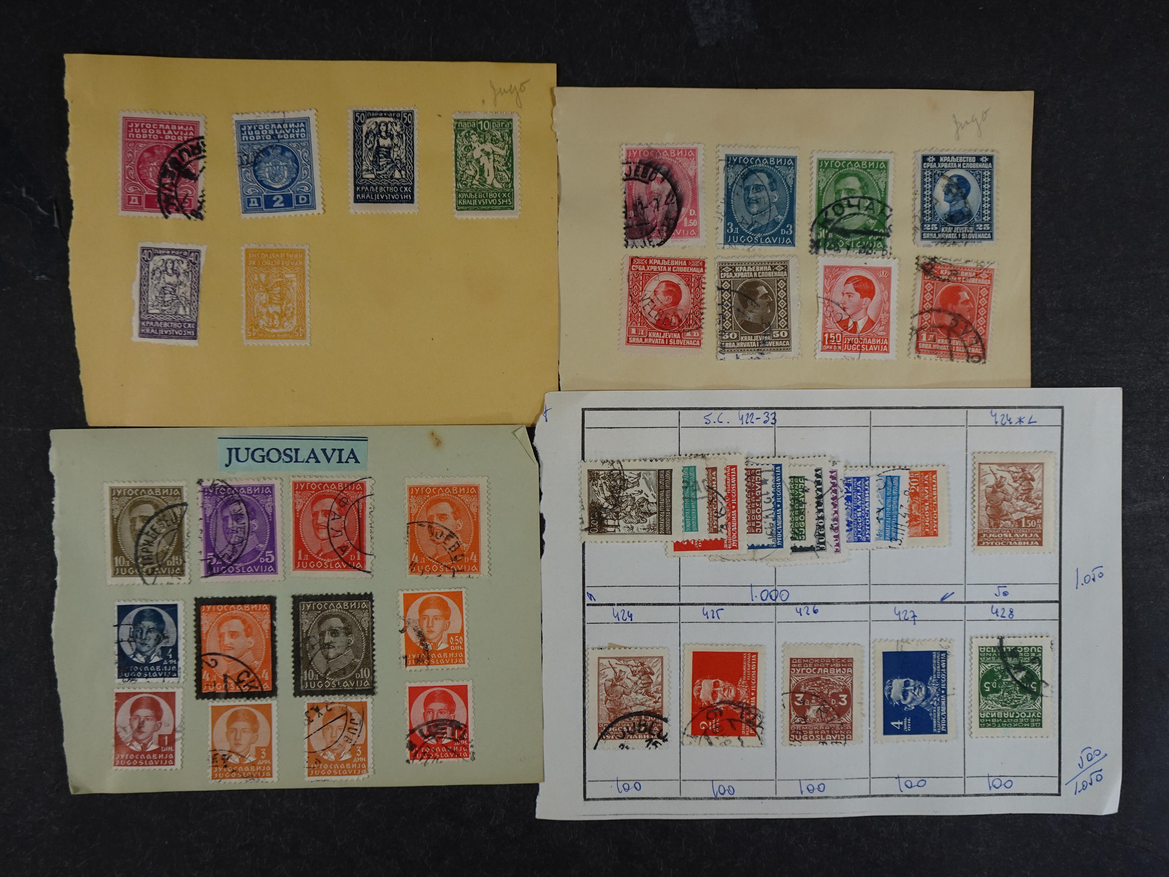 Giga partij fraai materiaal, waar onder veel port SHS, om uit te zoeken.
Duizenden zegels, los.
Hoge cat waarde.