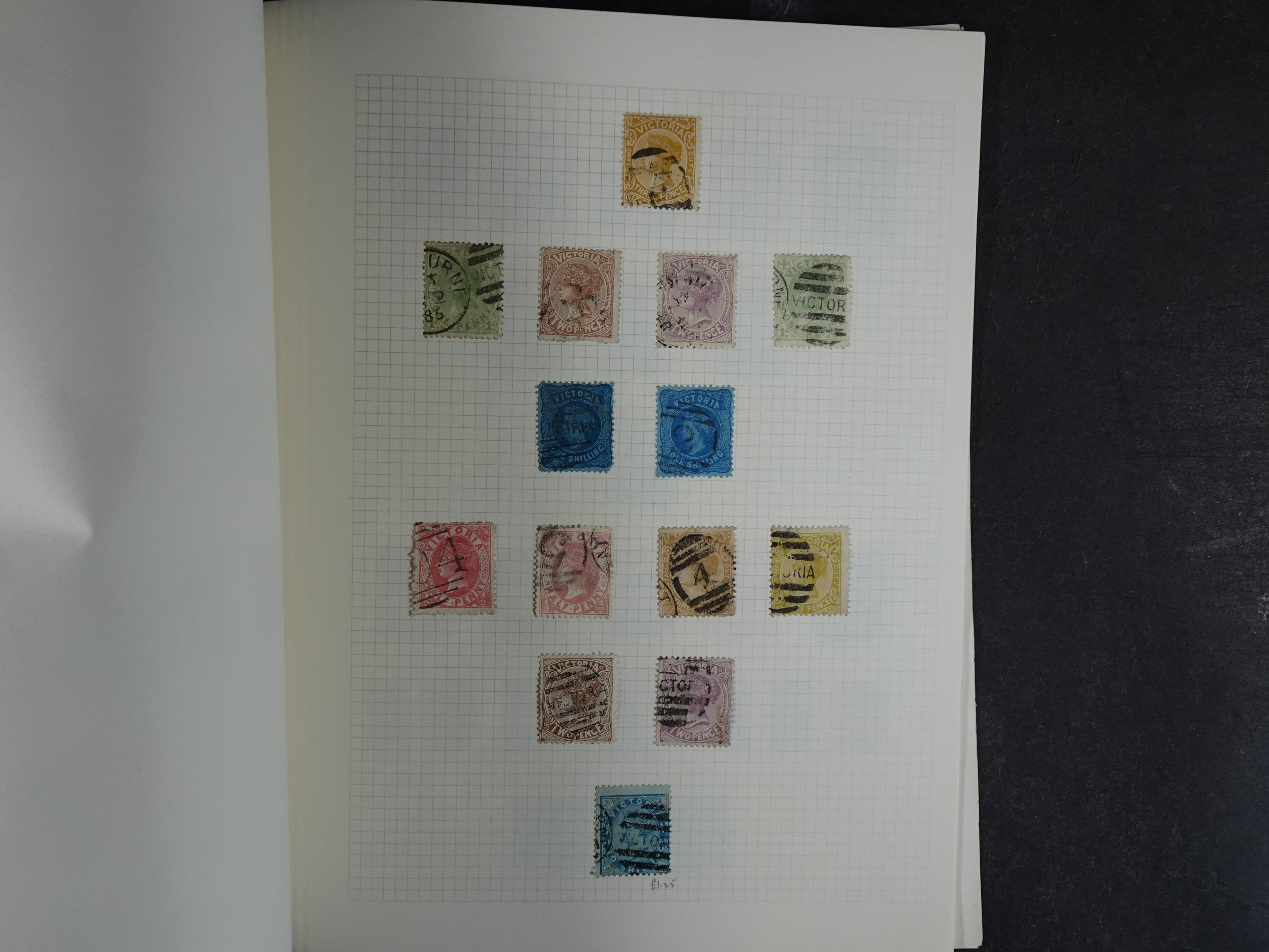 Prachtige collectie div, deels Australische staten waar onder beter materiaal en sommige prachtige stempels.
Zeer bijzonder. 22