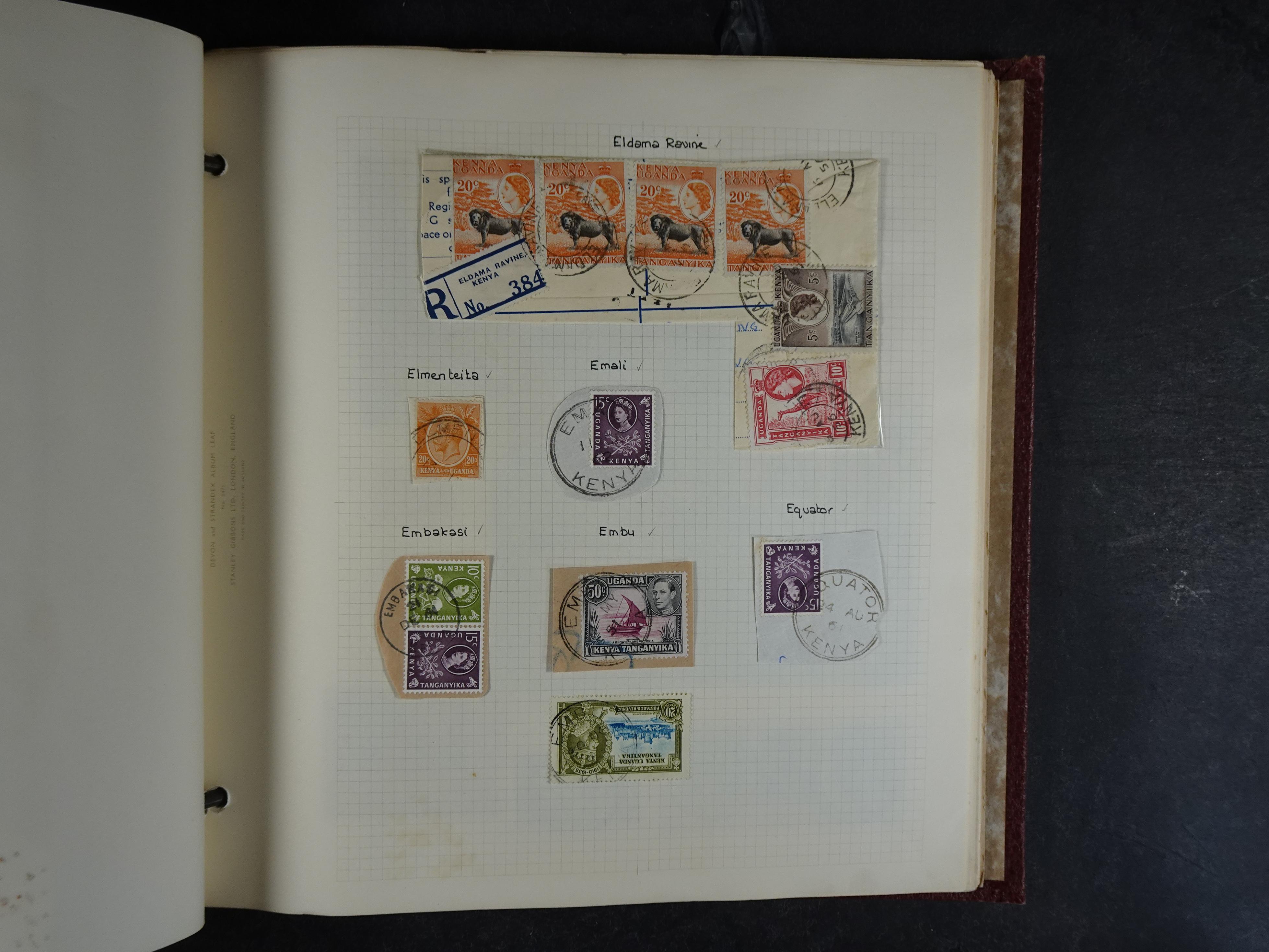 Leuke verzameling kleintje op stempels verzameld. 3