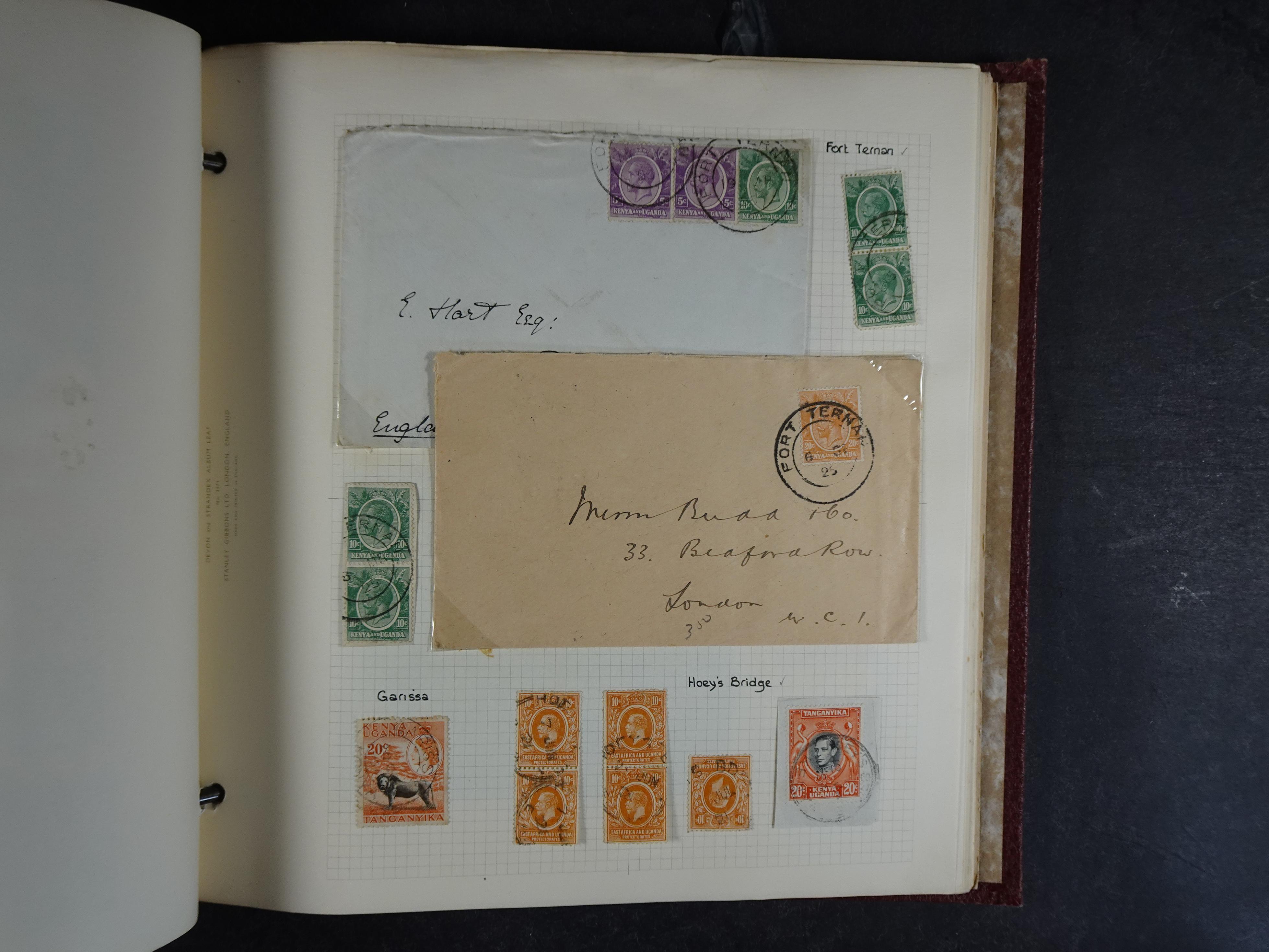 Leuke verzameling kleintje op stempels verzameld. 6