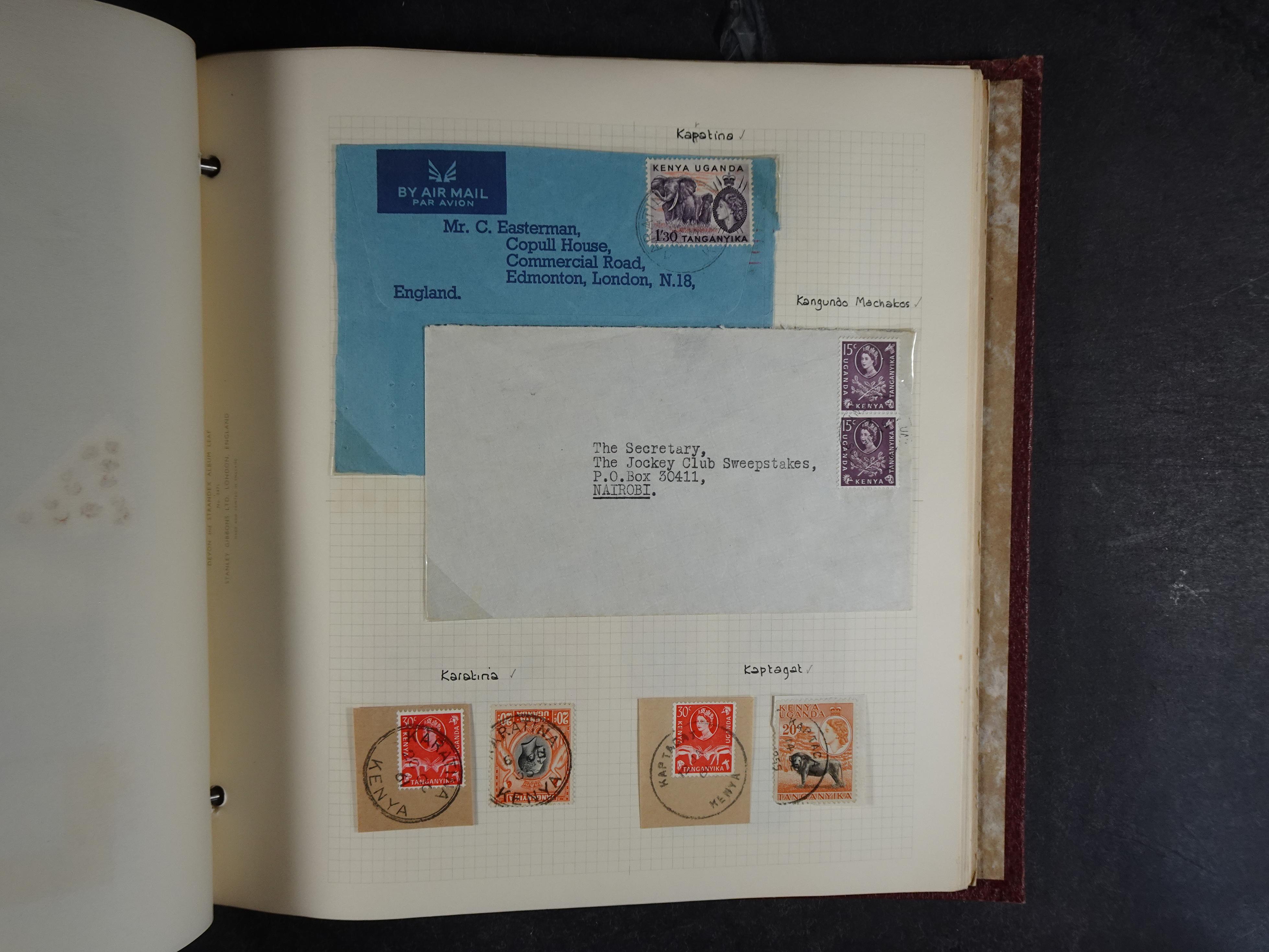 Leuke verzameling kleintje op stempels verzameld. 9