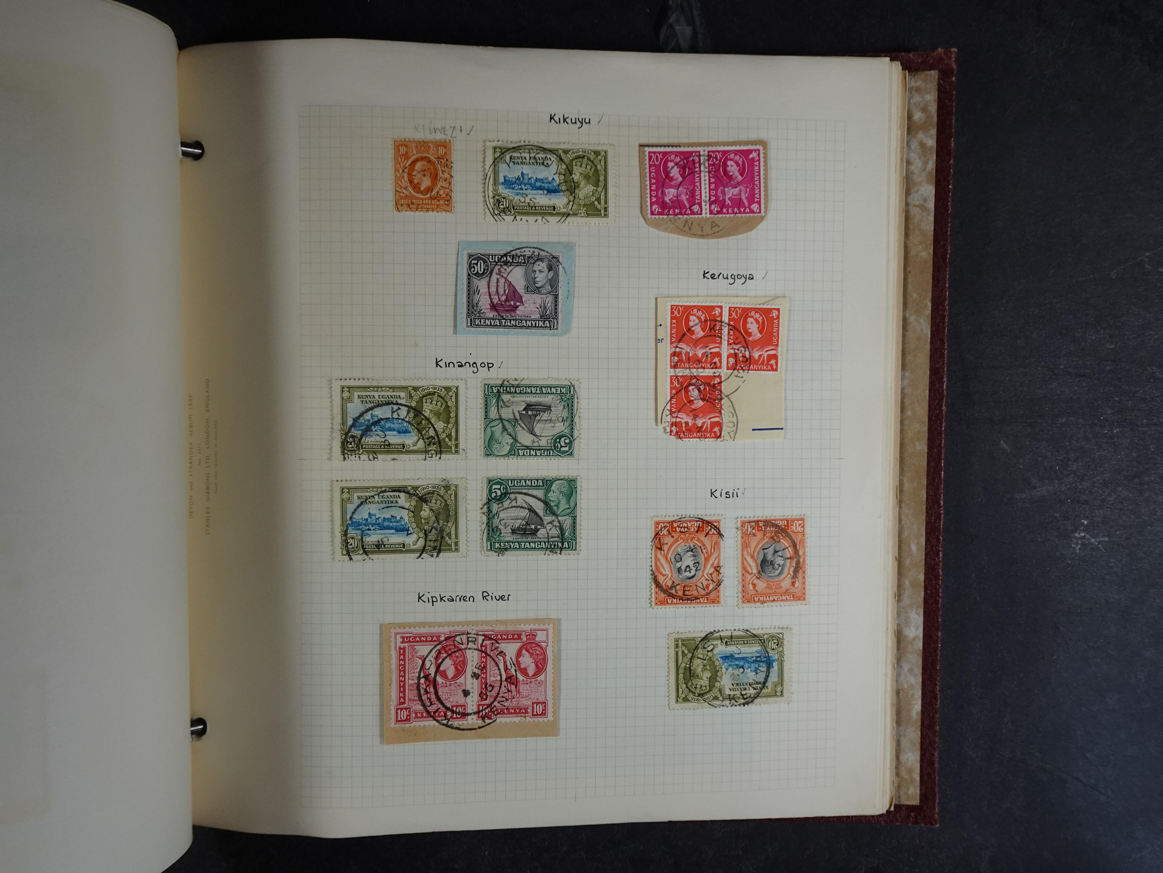 Leuke verzameling kleintje op stempels verzameld. 11