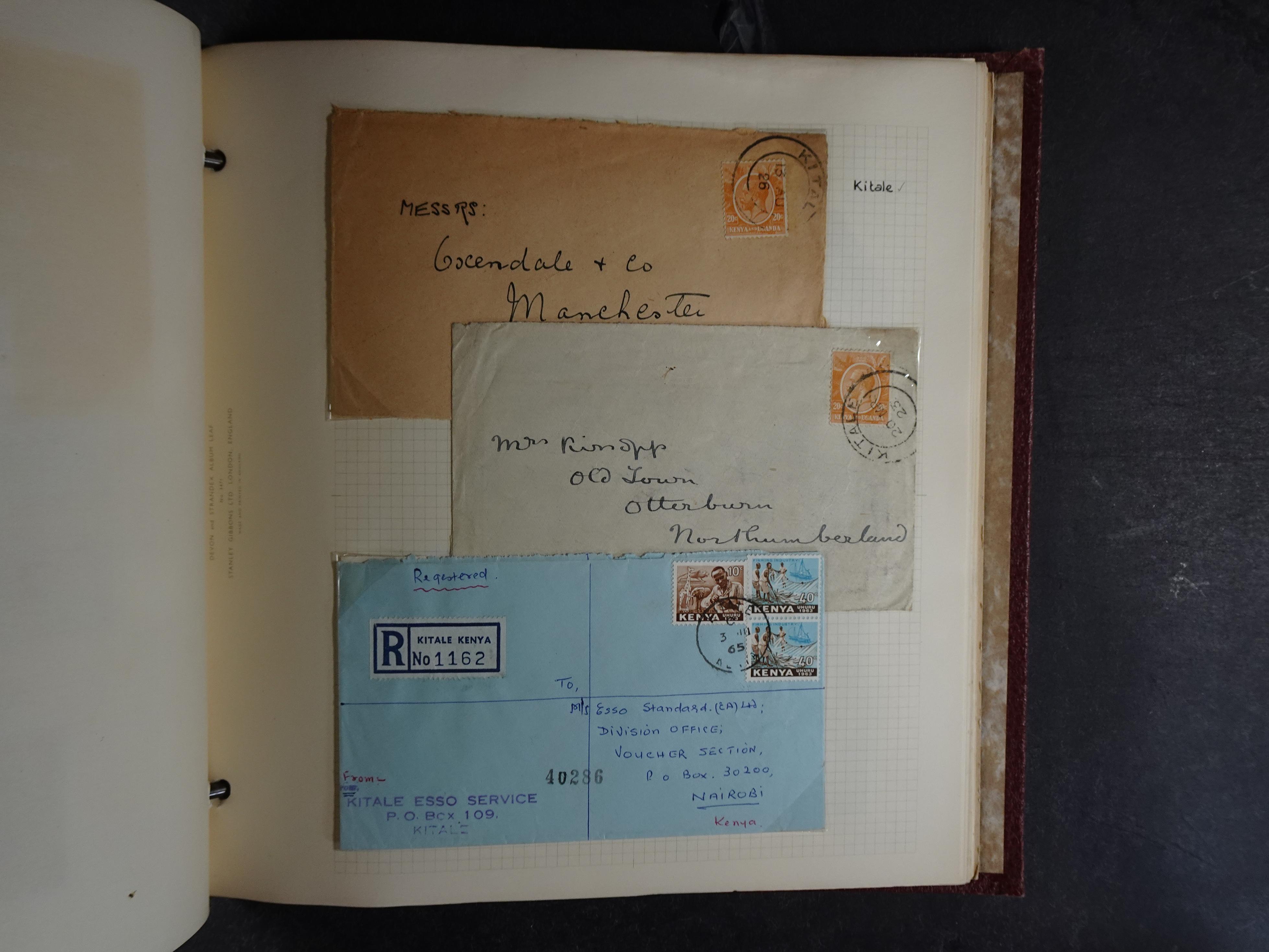 Leuke verzameling kleintje op stempels verzameld. 12