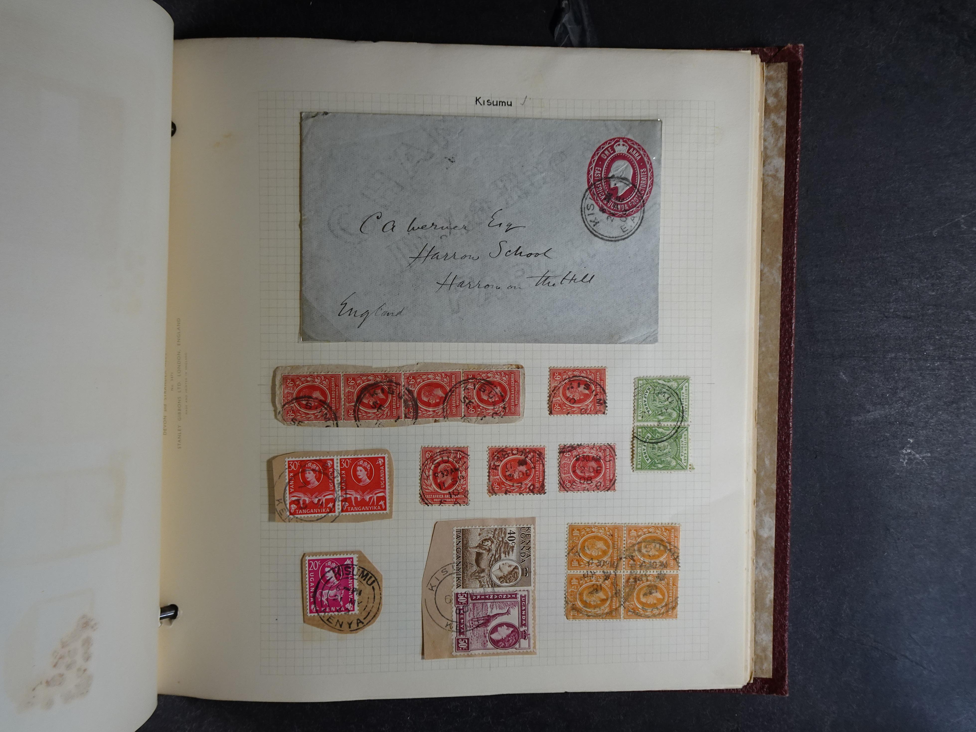 Leuke verzameling kleintje op stempels verzameld. 14