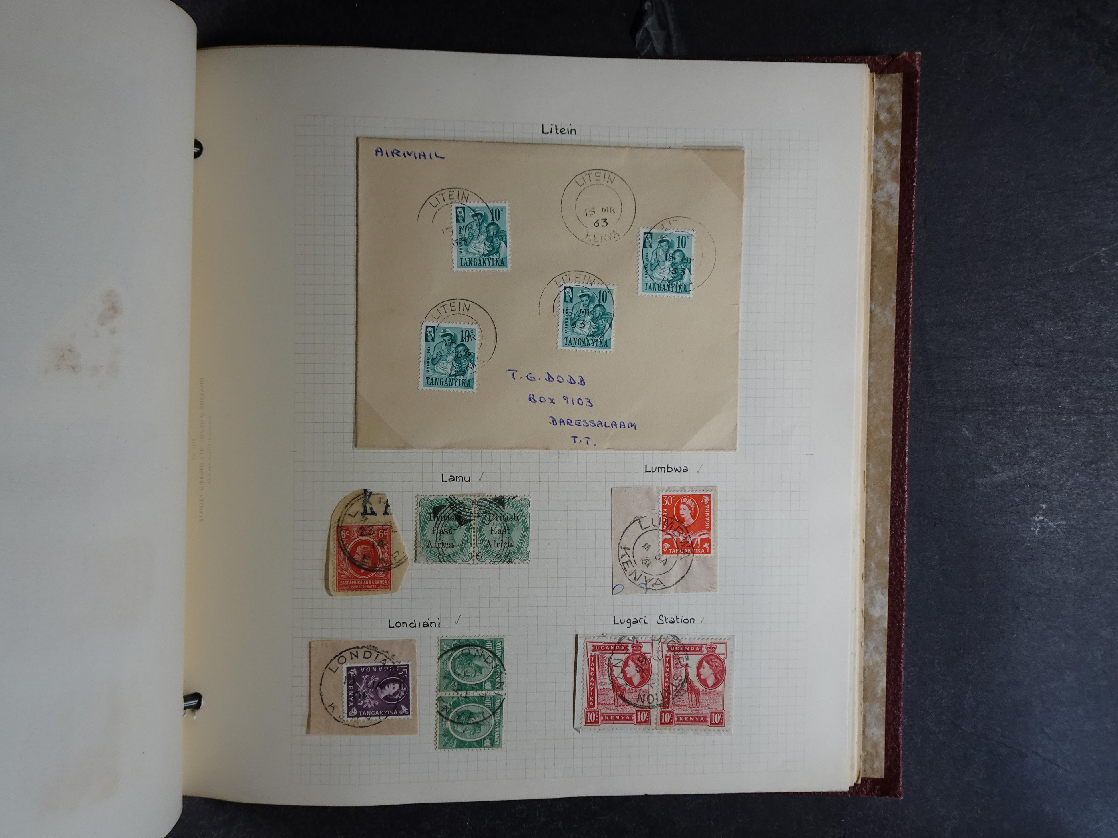 Leuke verzameling kleintje op stempels verzameld. 15