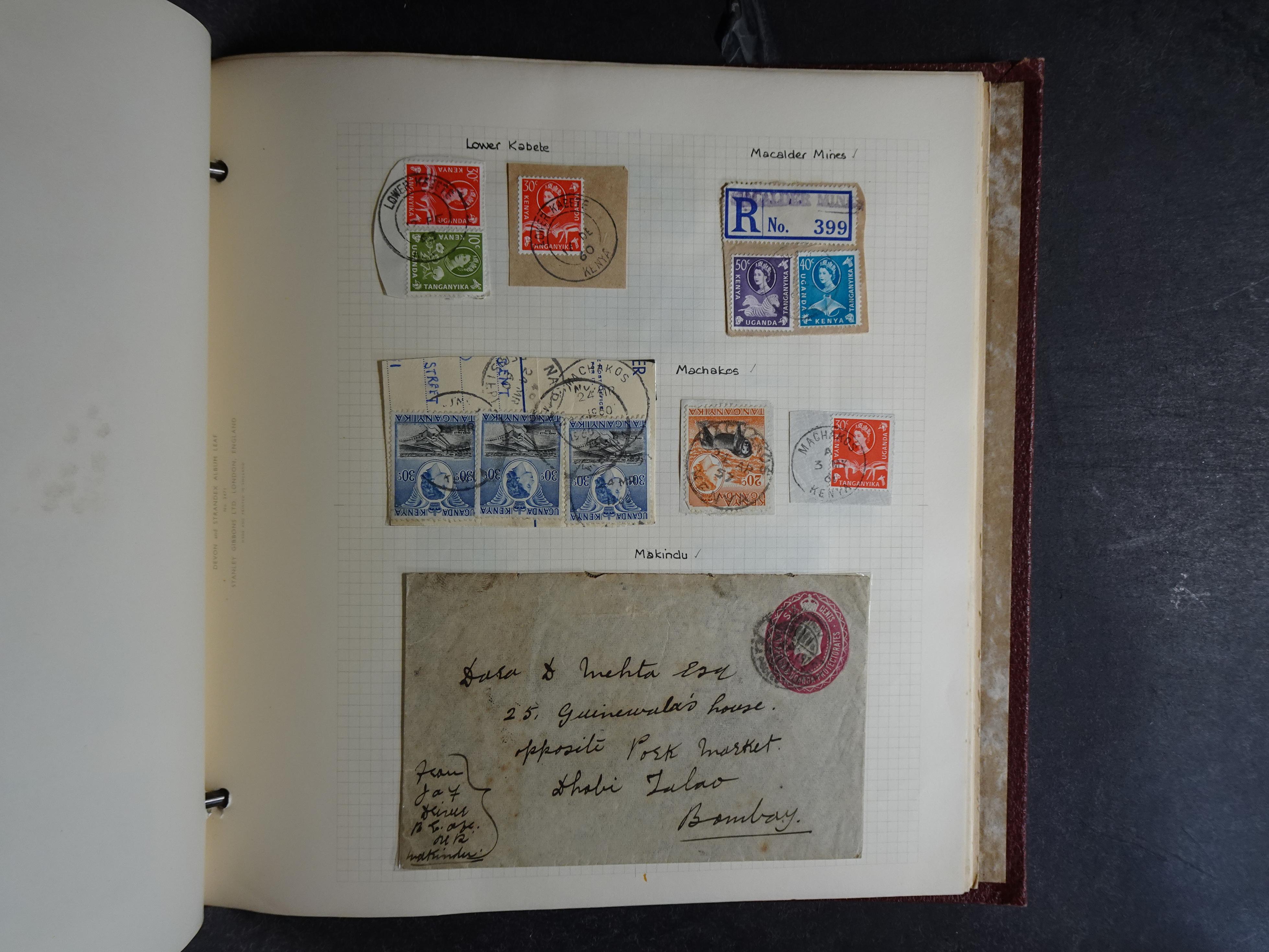 Leuke verzameling kleintje op stempels verzameld. 16