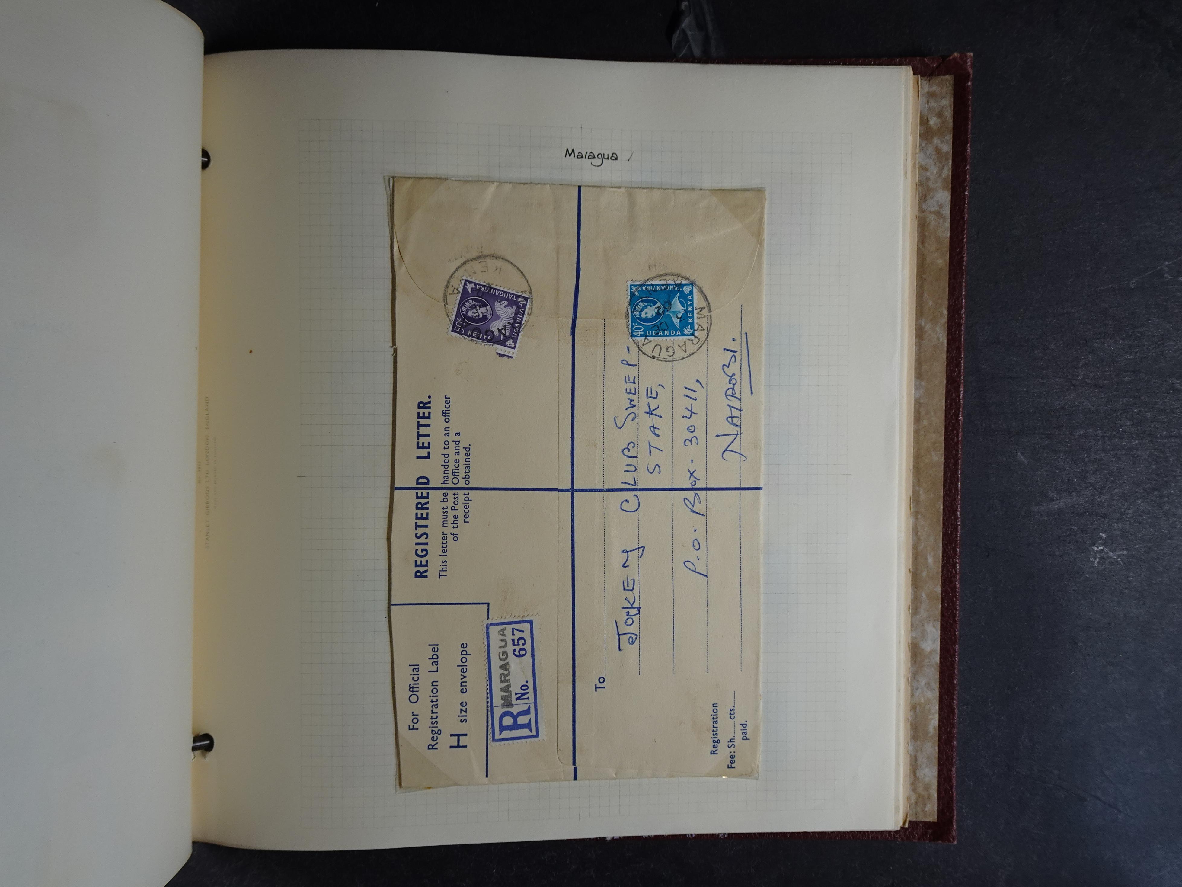 Leuke verzameling kleintje op stempels verzameld. 18