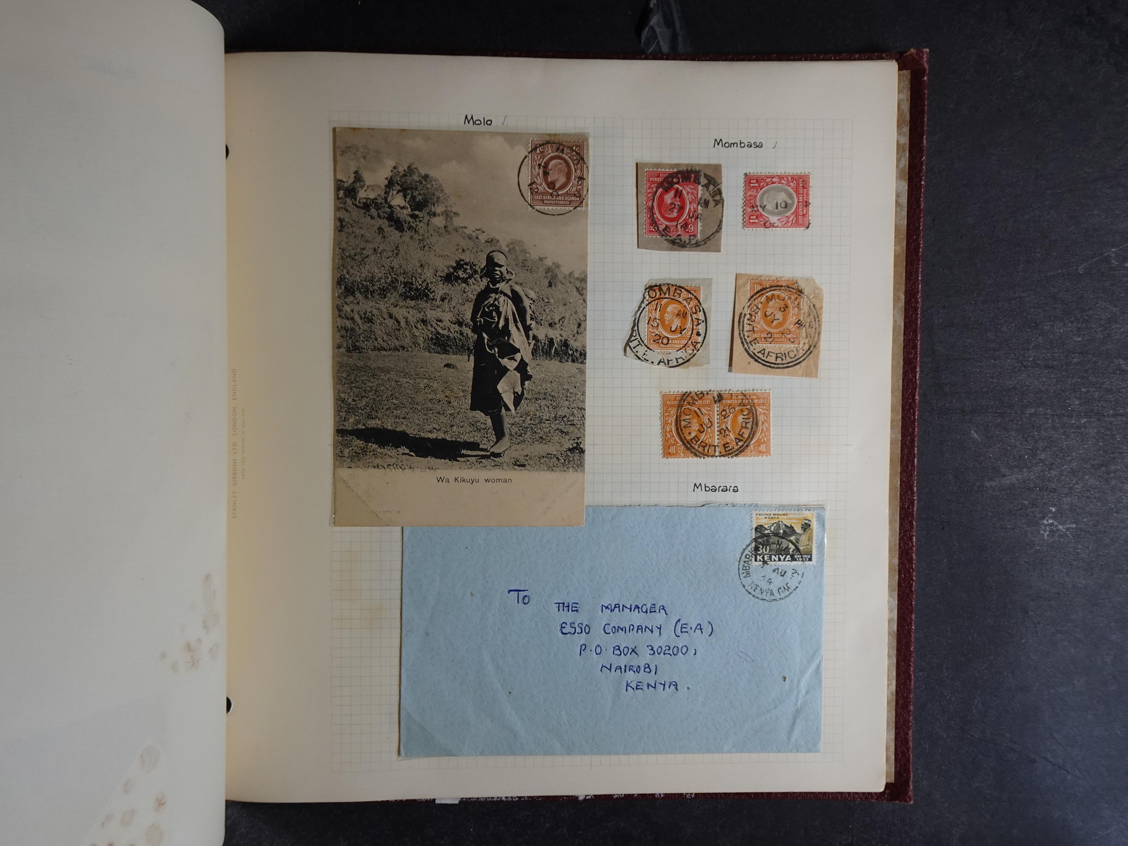 Leuke verzameling kleintje op stempels verzameld. 21