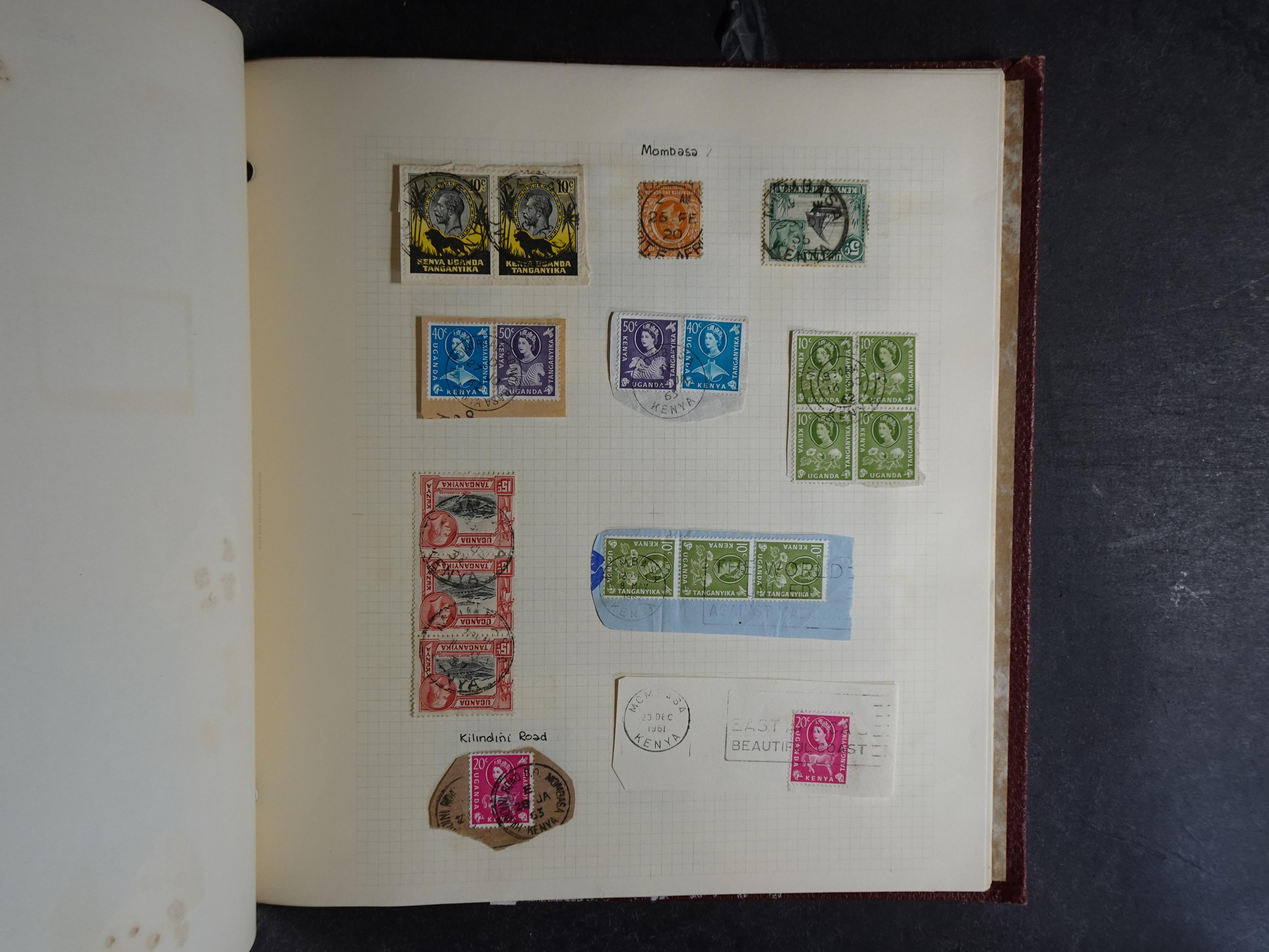 Leuke verzameling kleintje op stempels verzameld. 22