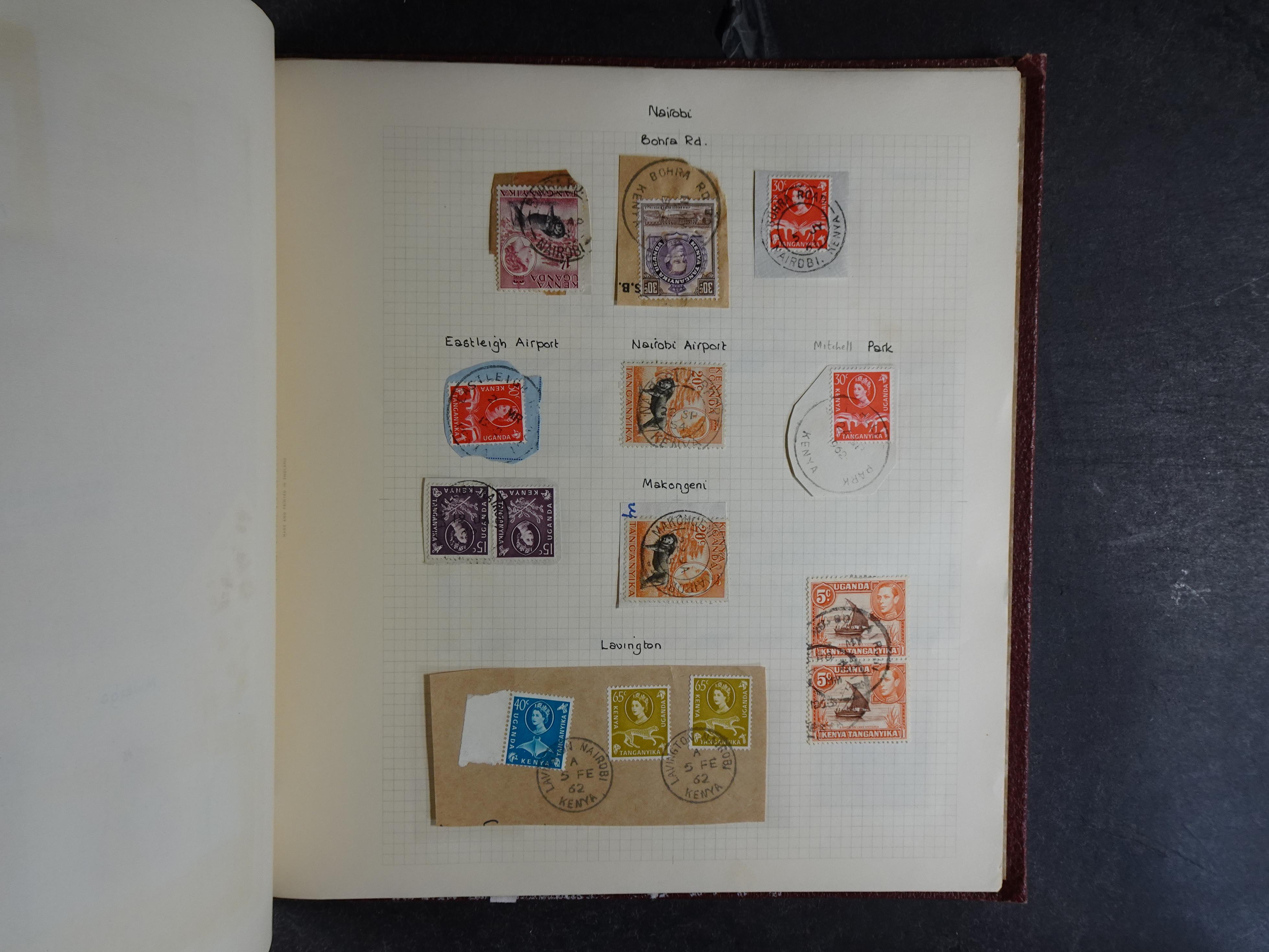 Leuke verzameling kleintje op stempels verzameld. 25