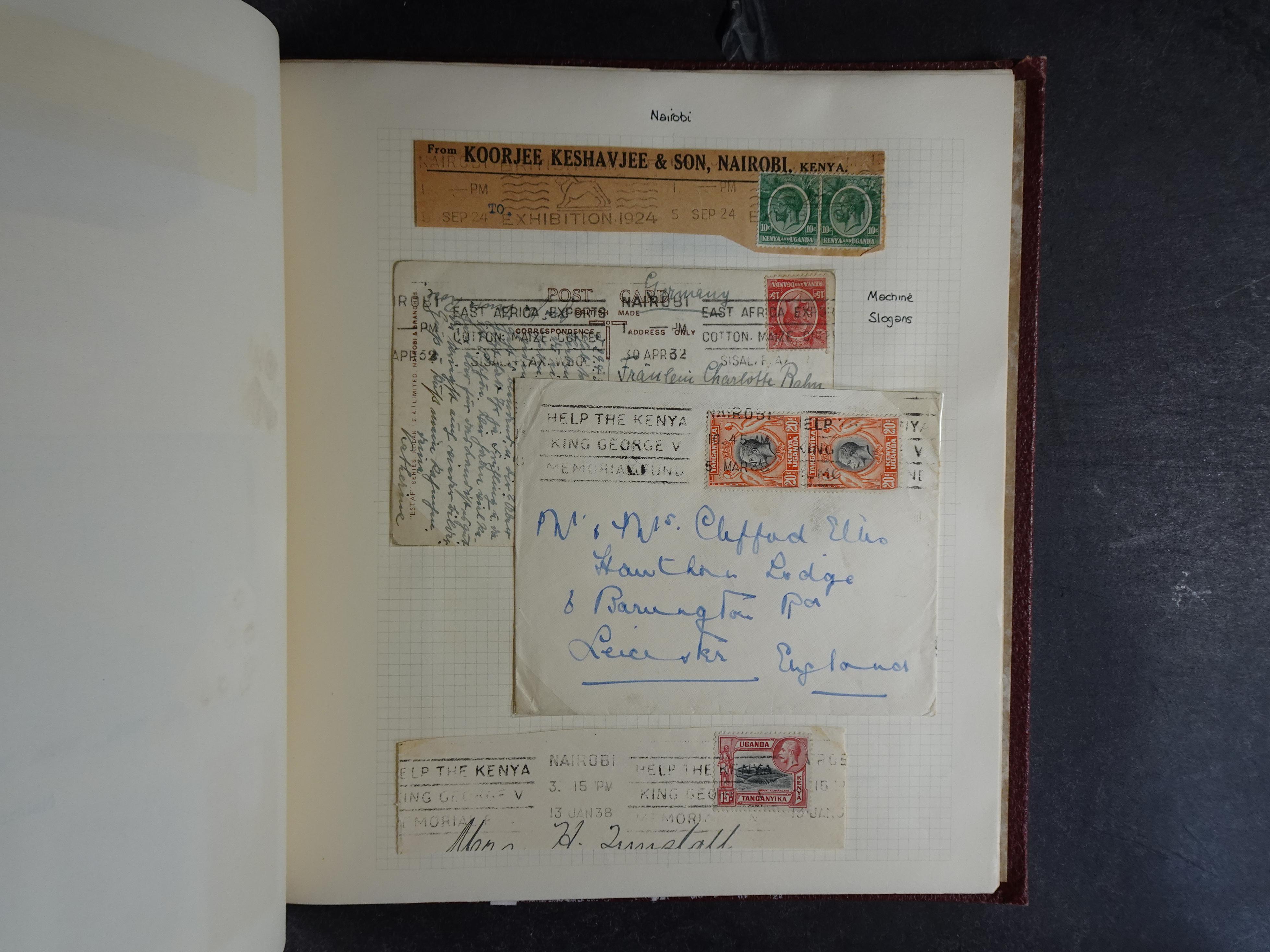 Leuke verzameling kleintje op stempels verzameld. 27