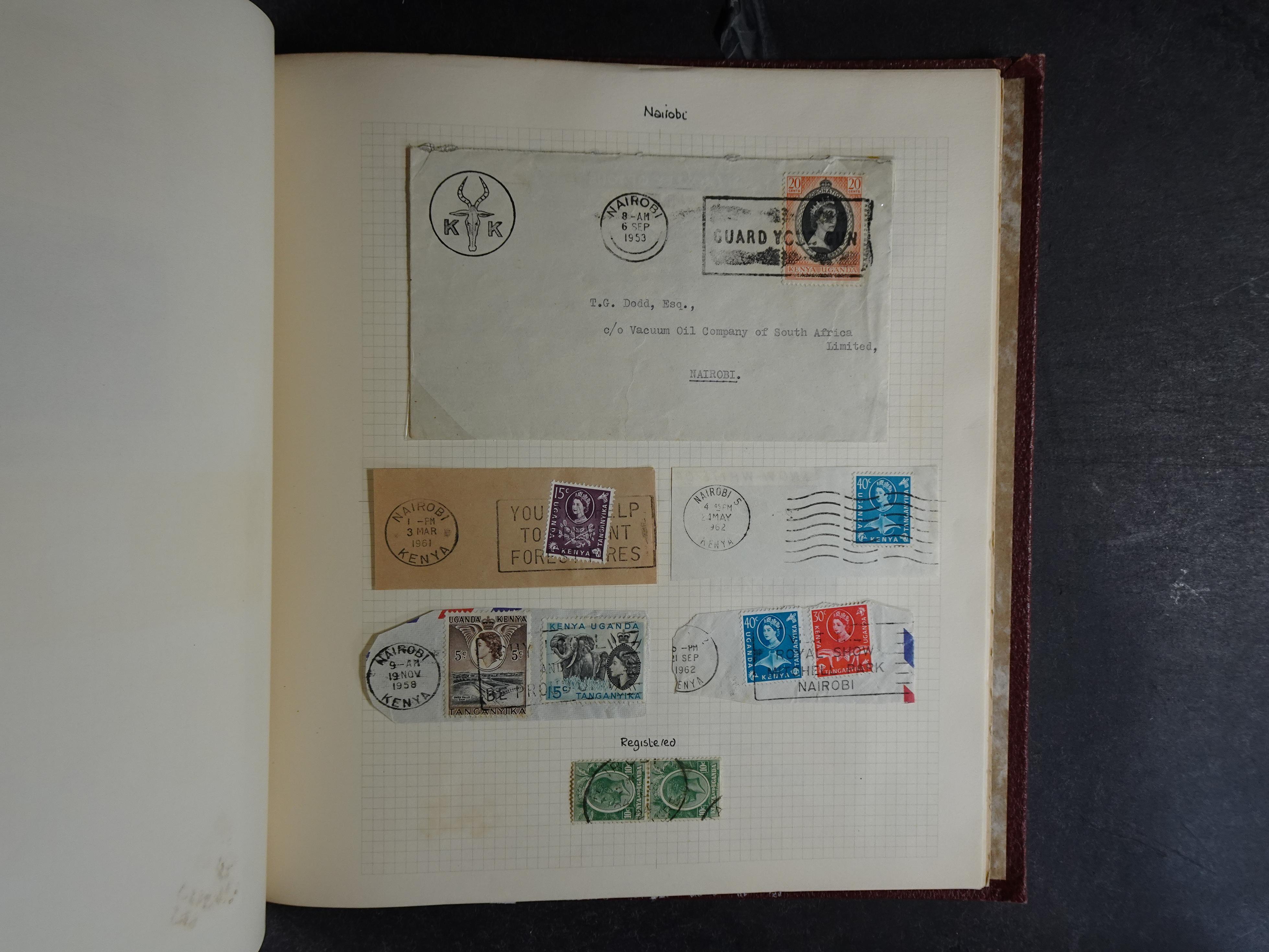 Leuke verzameling kleintje op stempels verzameld. 29