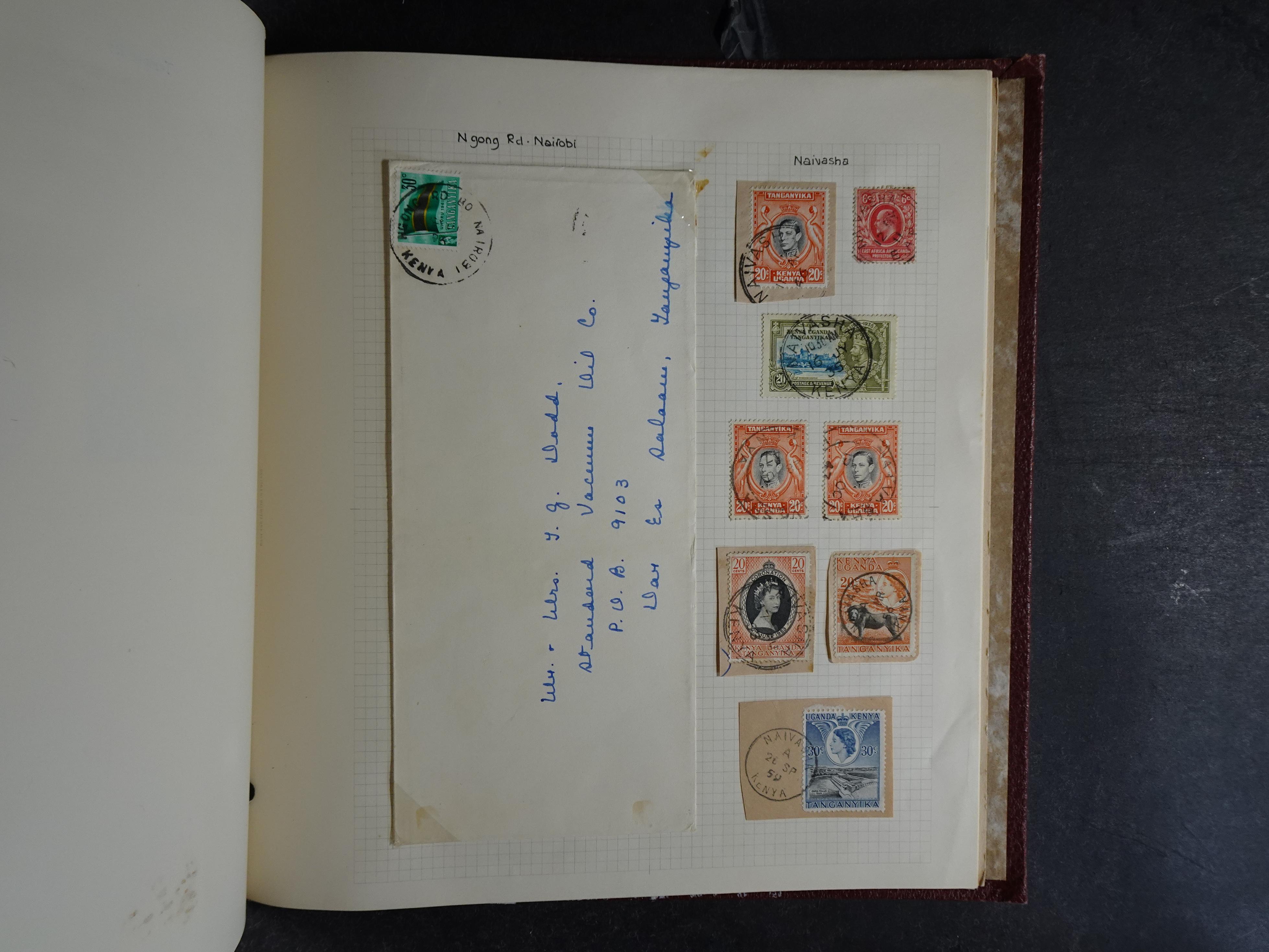 Leuke verzameling kleintje op stempels verzameld. 31