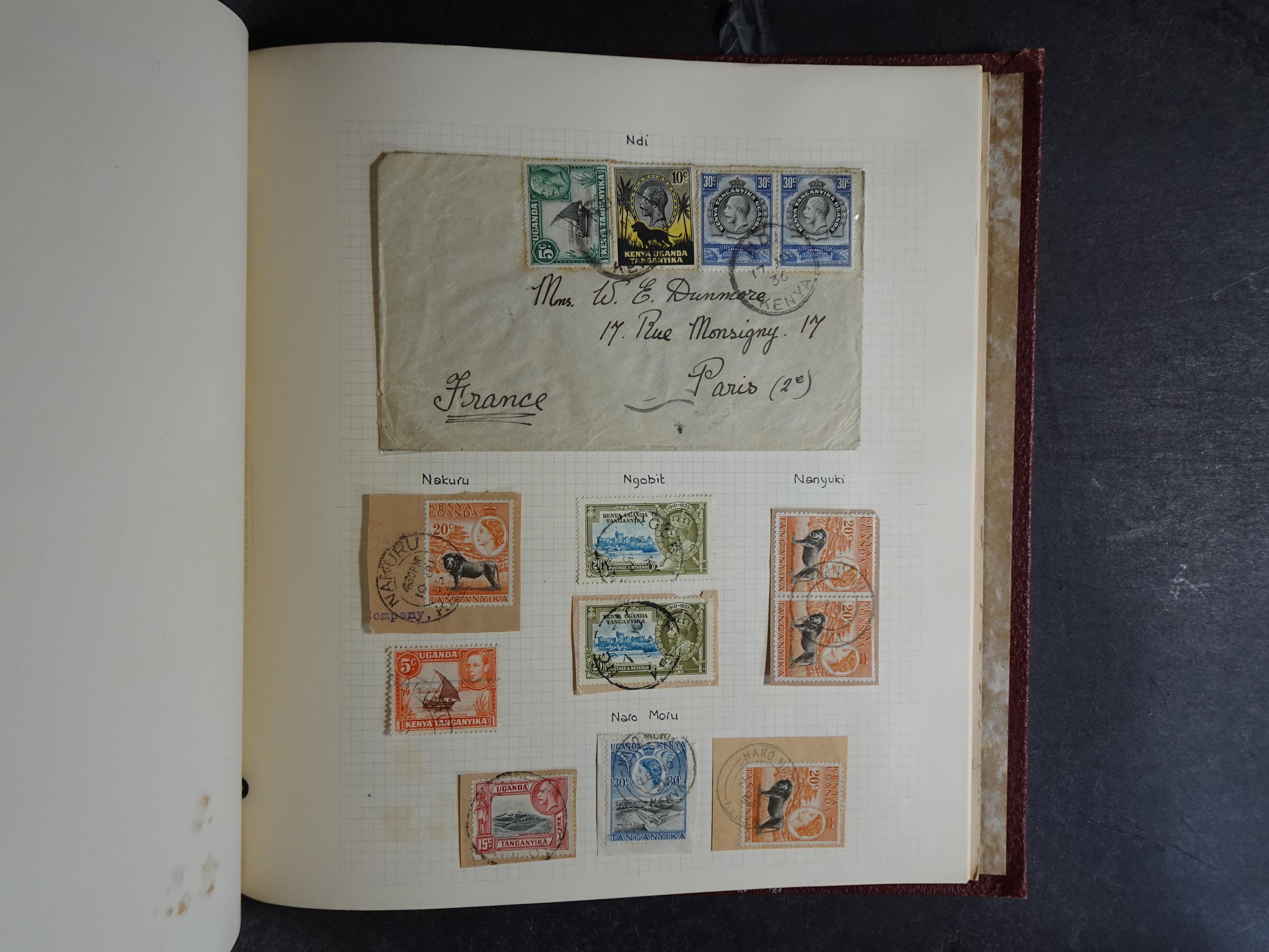 Leuke verzameling kleintje op stempels verzameld. 32