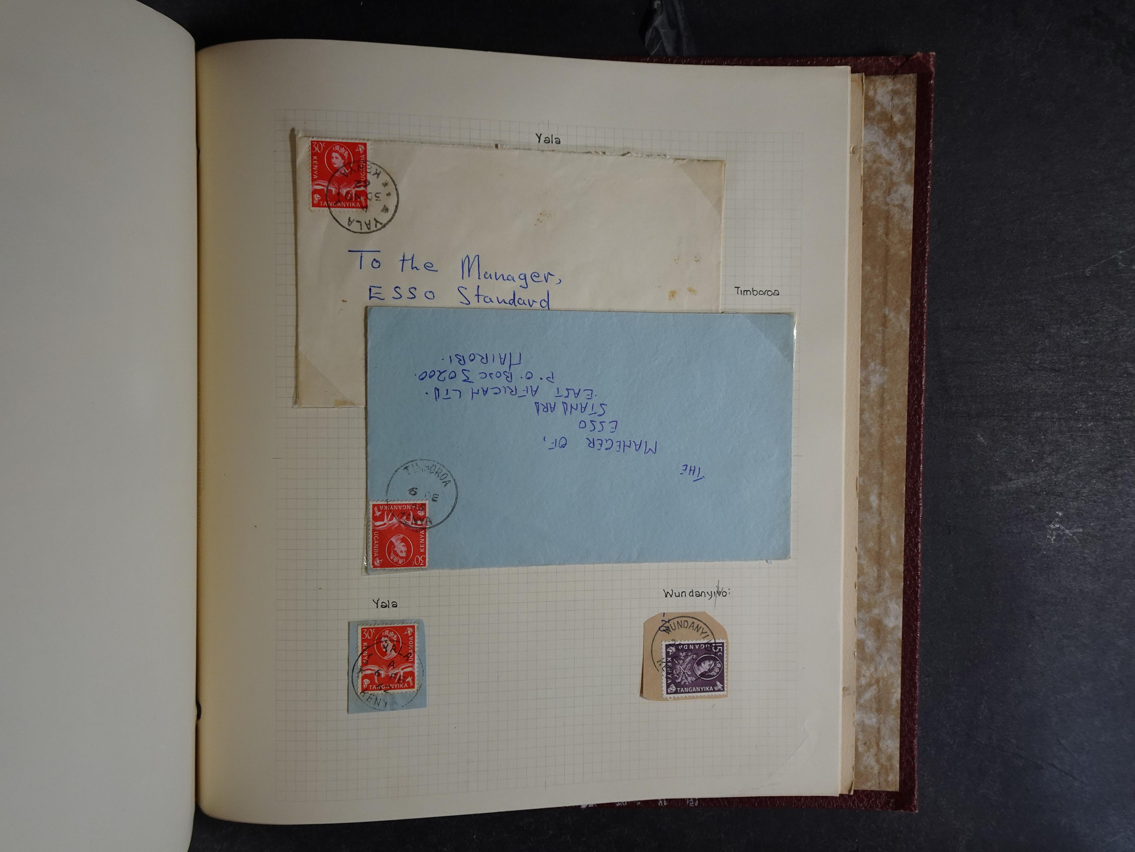 Leuke verzameling kleintje op stempels verzameld. 36