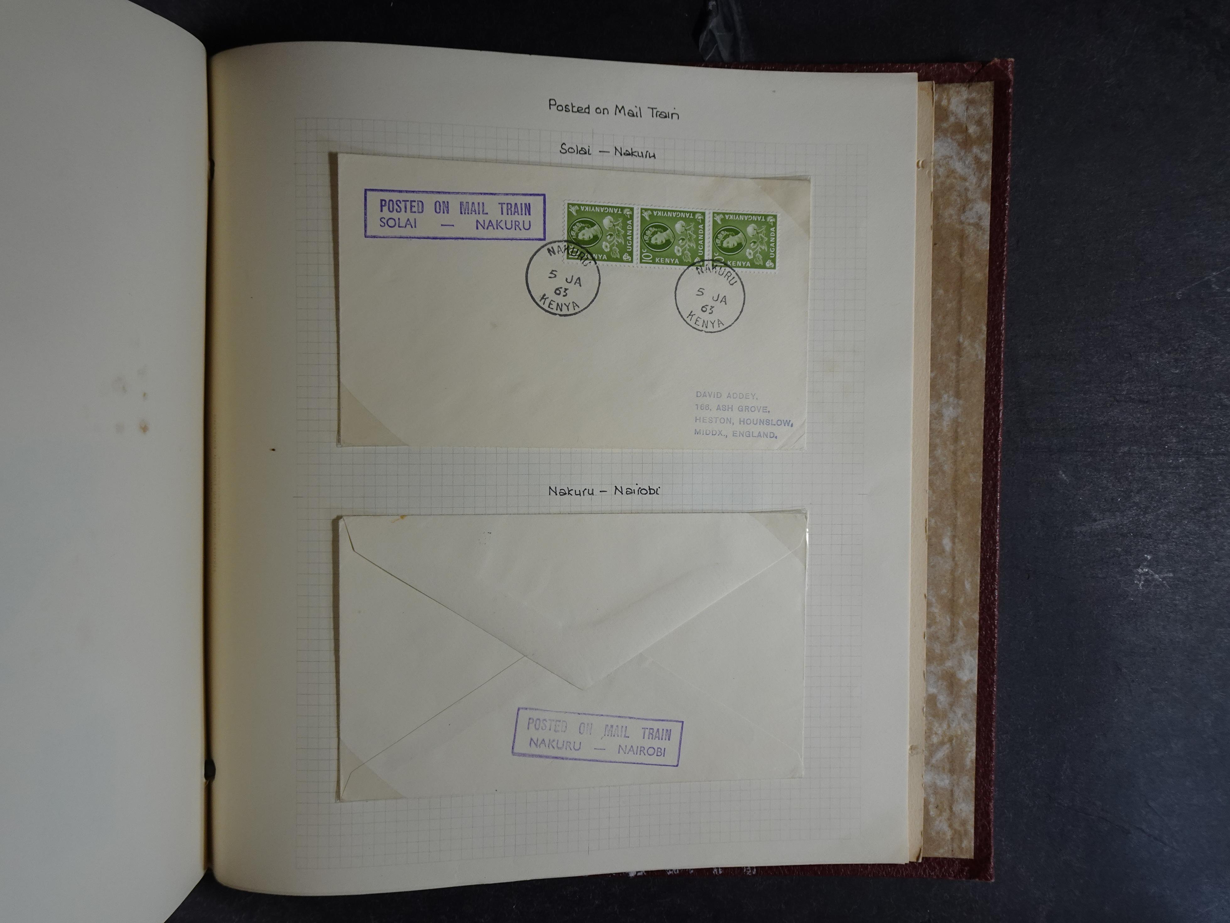 Leuke verzameling kleintje op stempels verzameld. 37