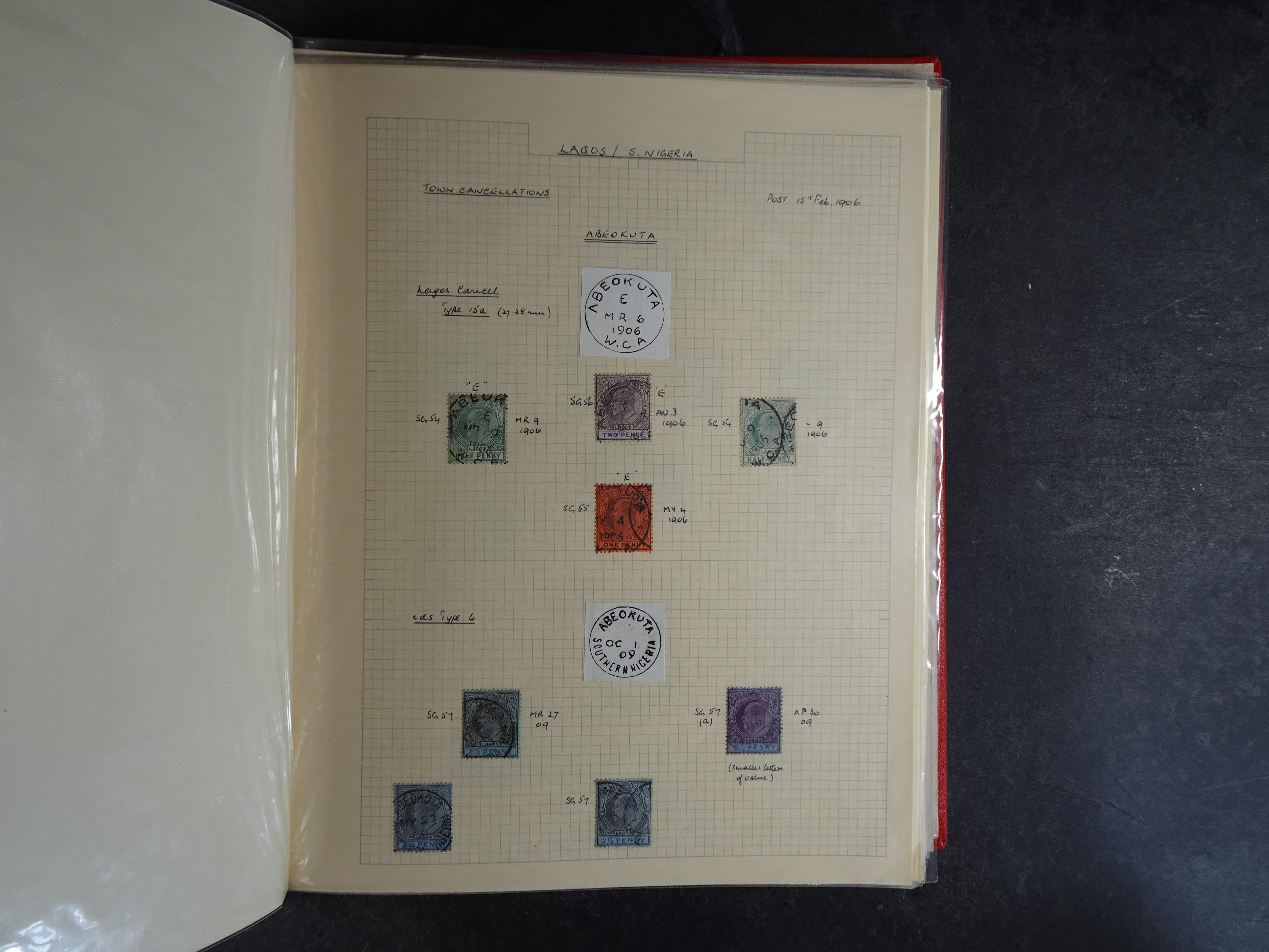 Lagos mooie collectie op stempels verzameld.
Leuk geheel. 2