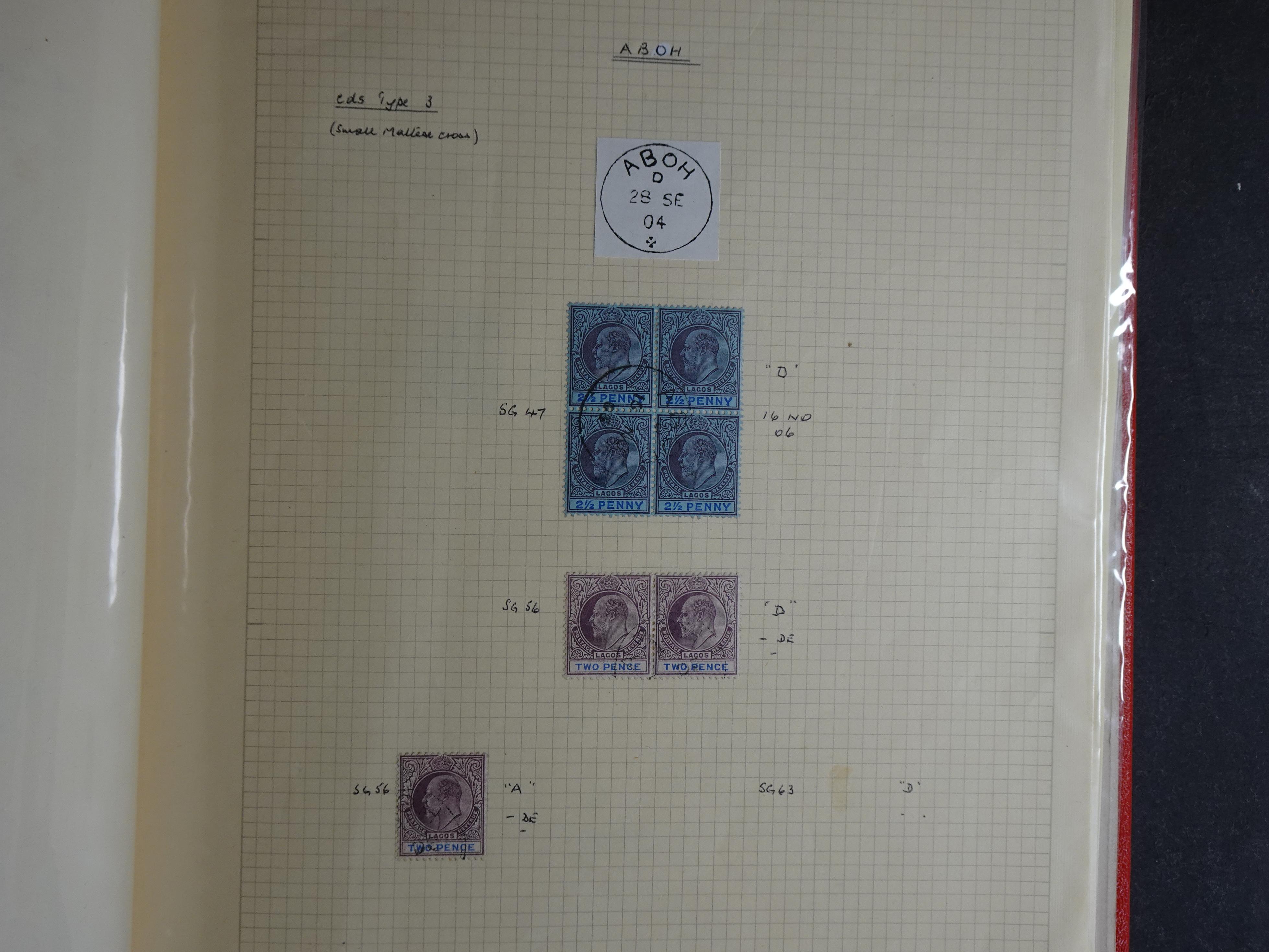 Lagos mooie collectie op stempels verzameld.
Leuk geheel. 5