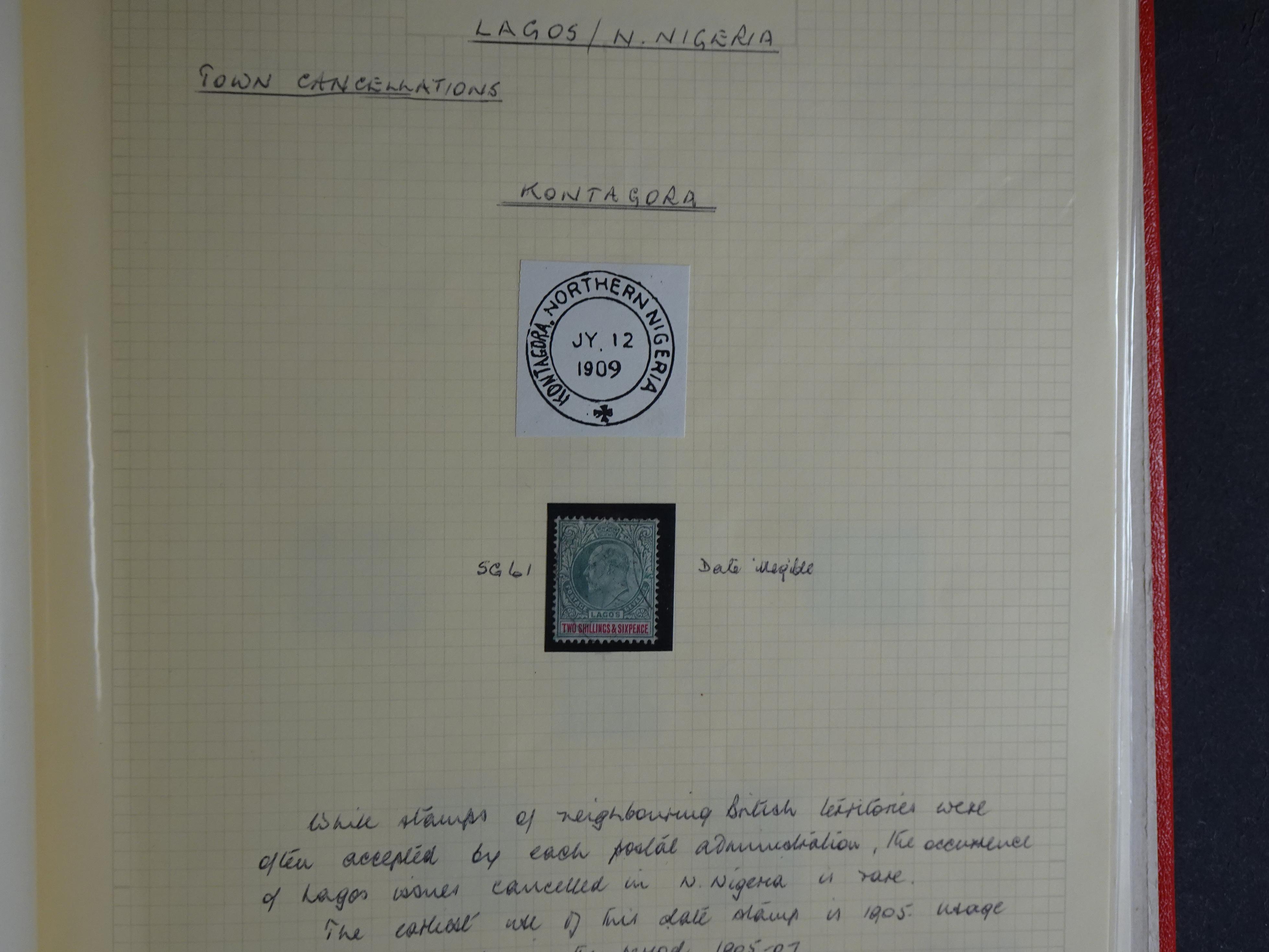 Lagos mooie collectie op stempels verzameld.
Leuk geheel. 28