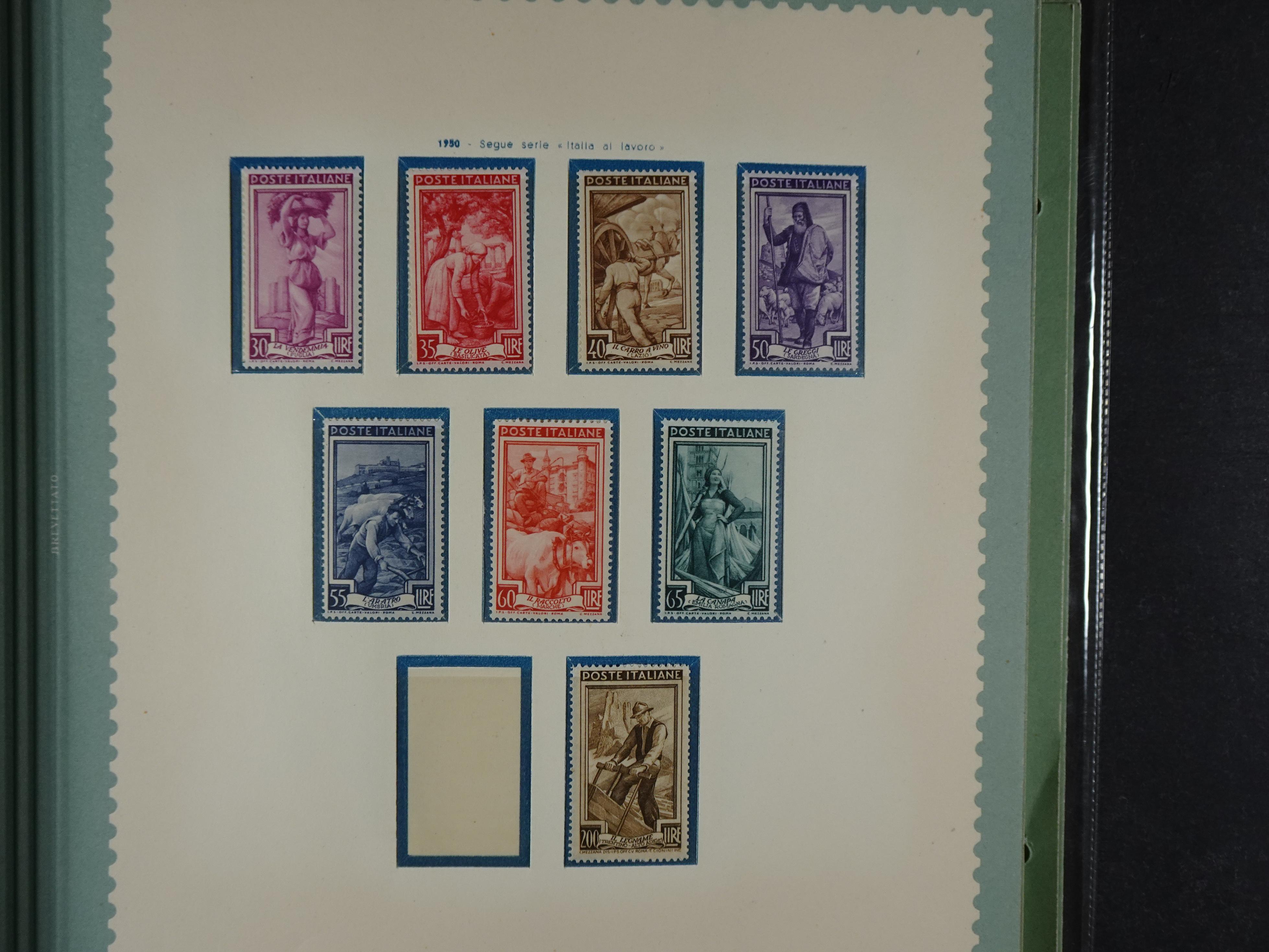 Mooie collectie postfris goed "Back of the Book", hoge waarde. 12