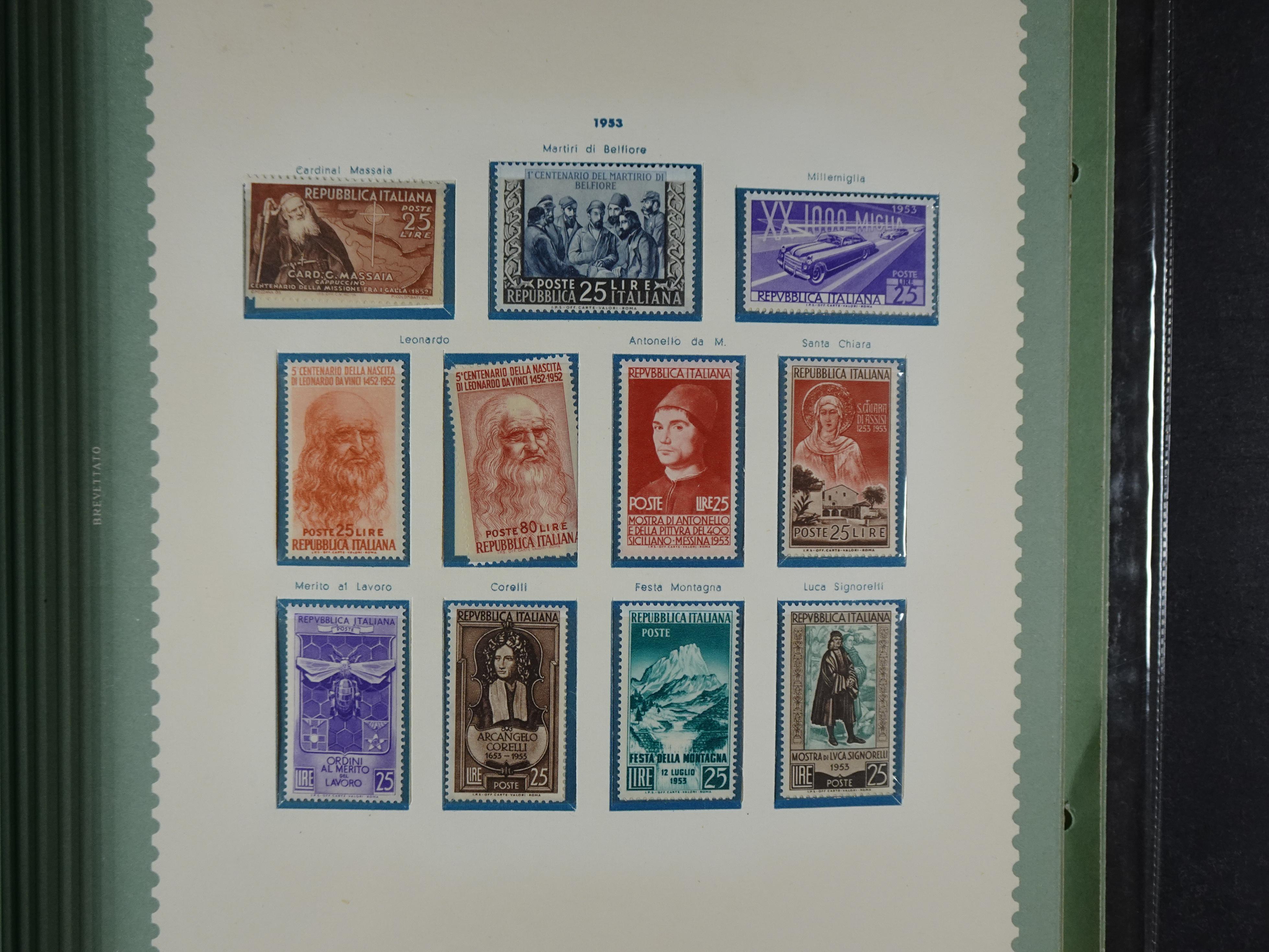 Mooie collectie postfris goed "Back of the Book", hoge waarde. 18