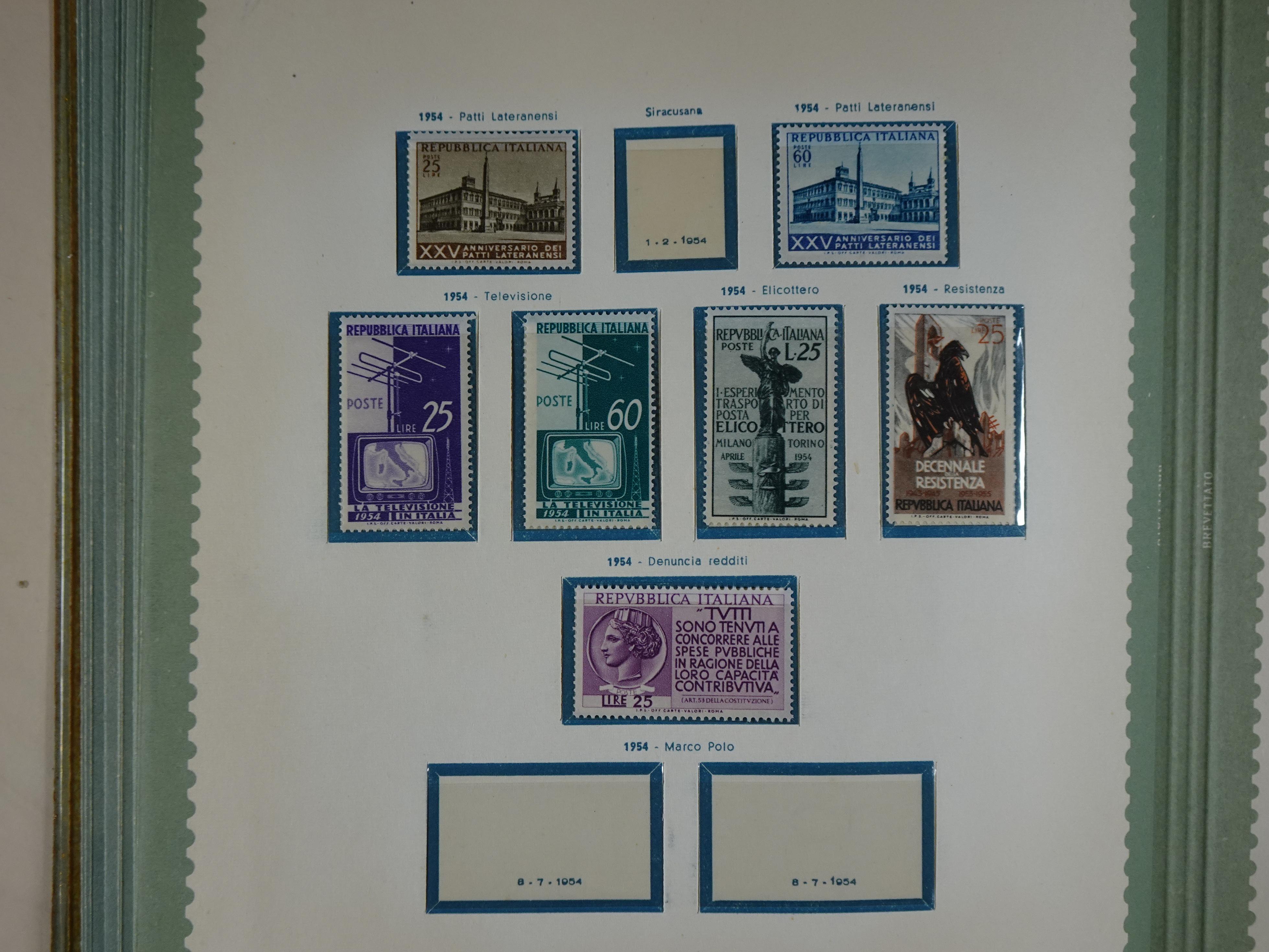 Mooie collectie postfris goed "Back of the Book", hoge waarde. 21