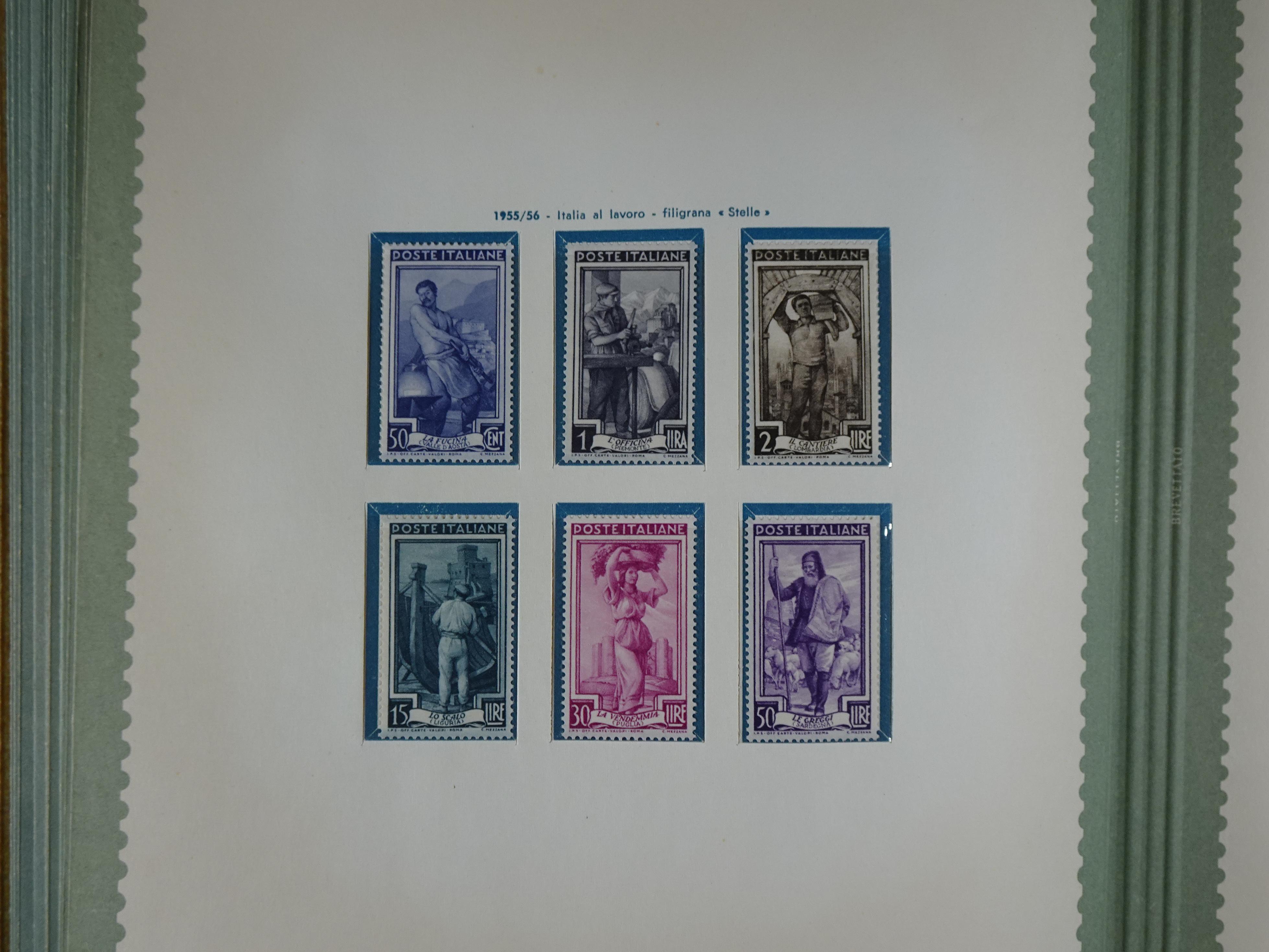 Mooie collectie postfris goed "Back of the Book", hoge waarde. 25