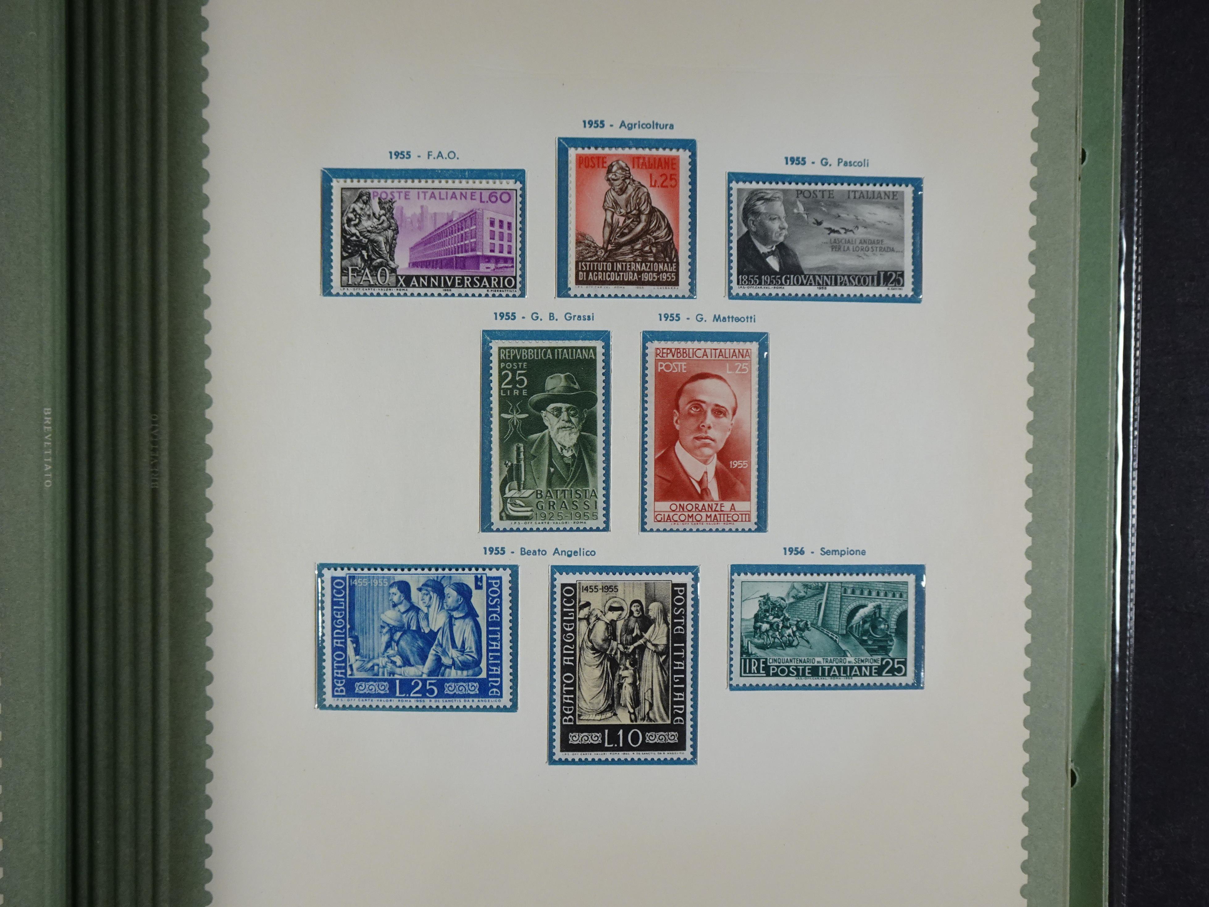 Mooie collectie postfris goed "Back of the Book", hoge waarde. 26