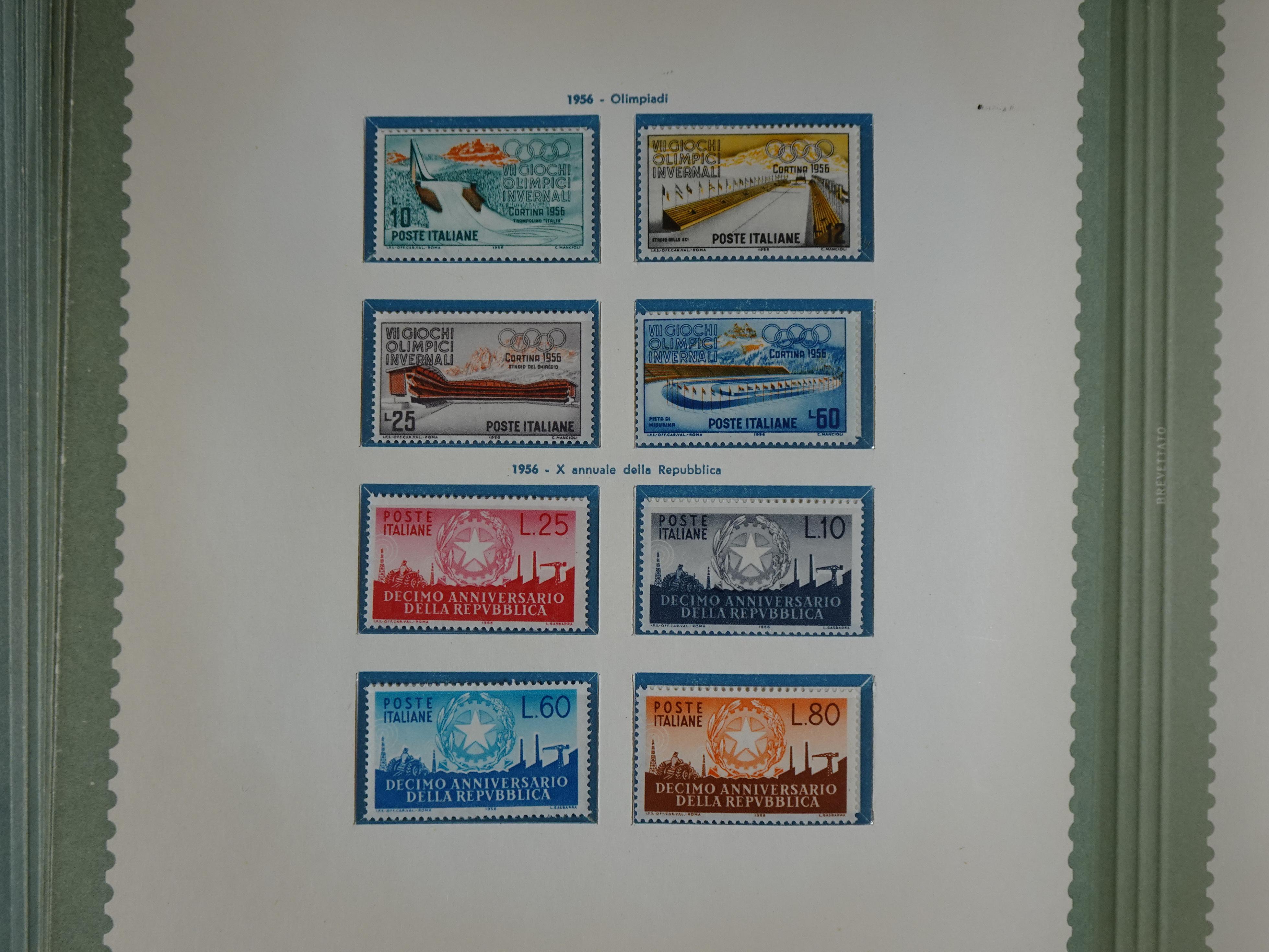 Mooie collectie postfris goed "Back of the Book", hoge waarde. 27