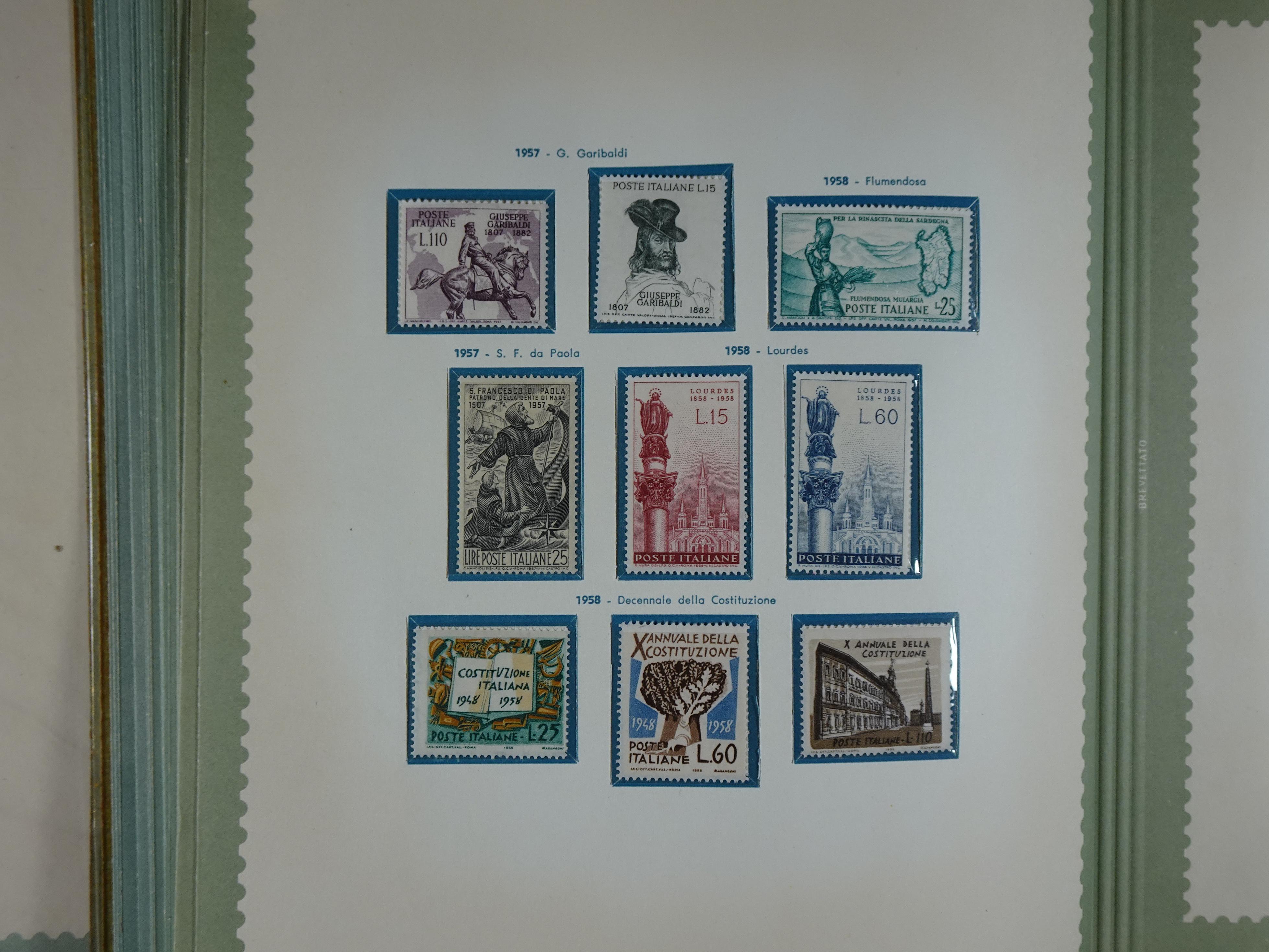 Mooie collectie postfris goed "Back of the Book", hoge waarde. 31