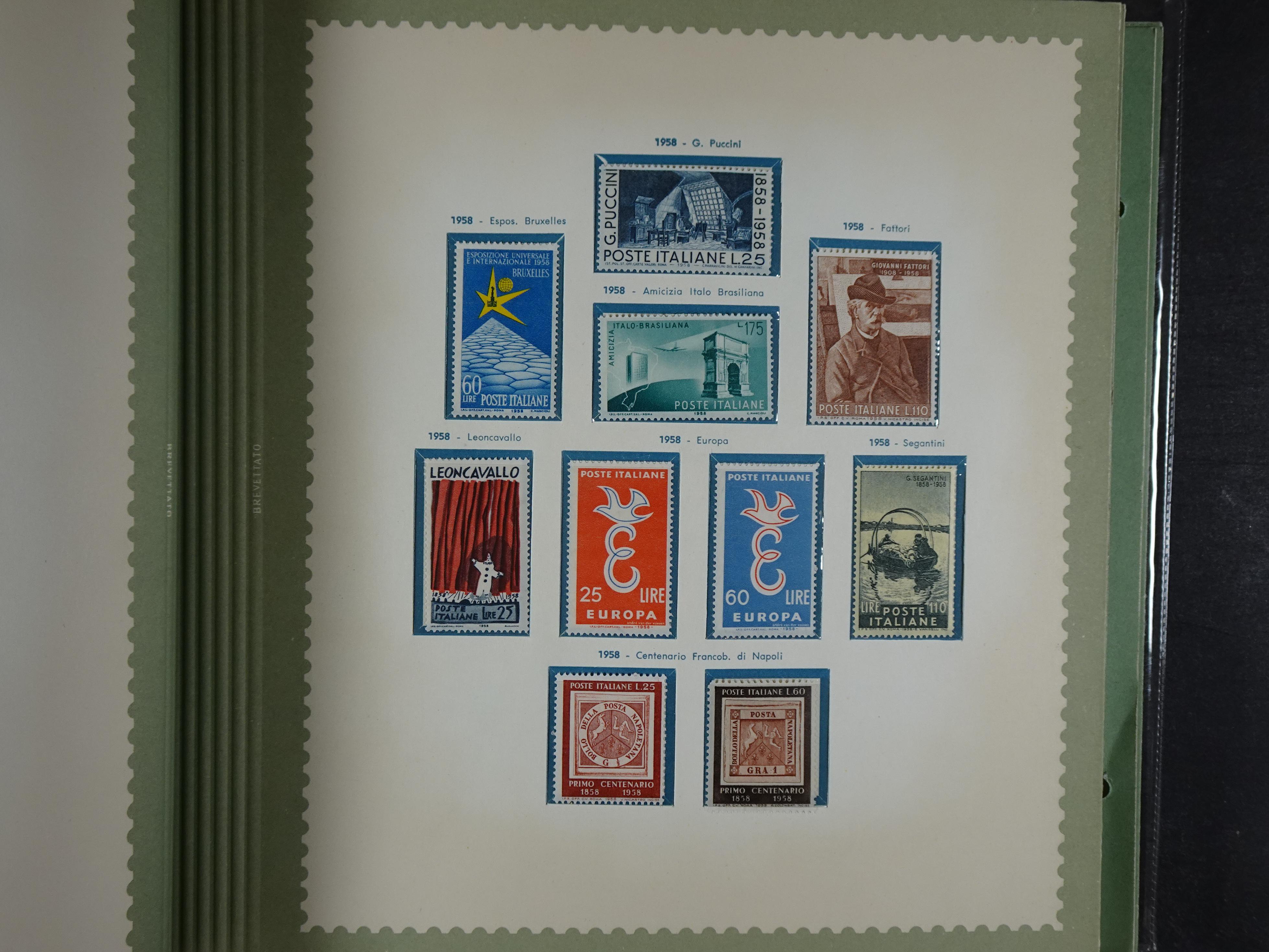 Mooie collectie postfris goed "Back of the Book", hoge waarde. 32