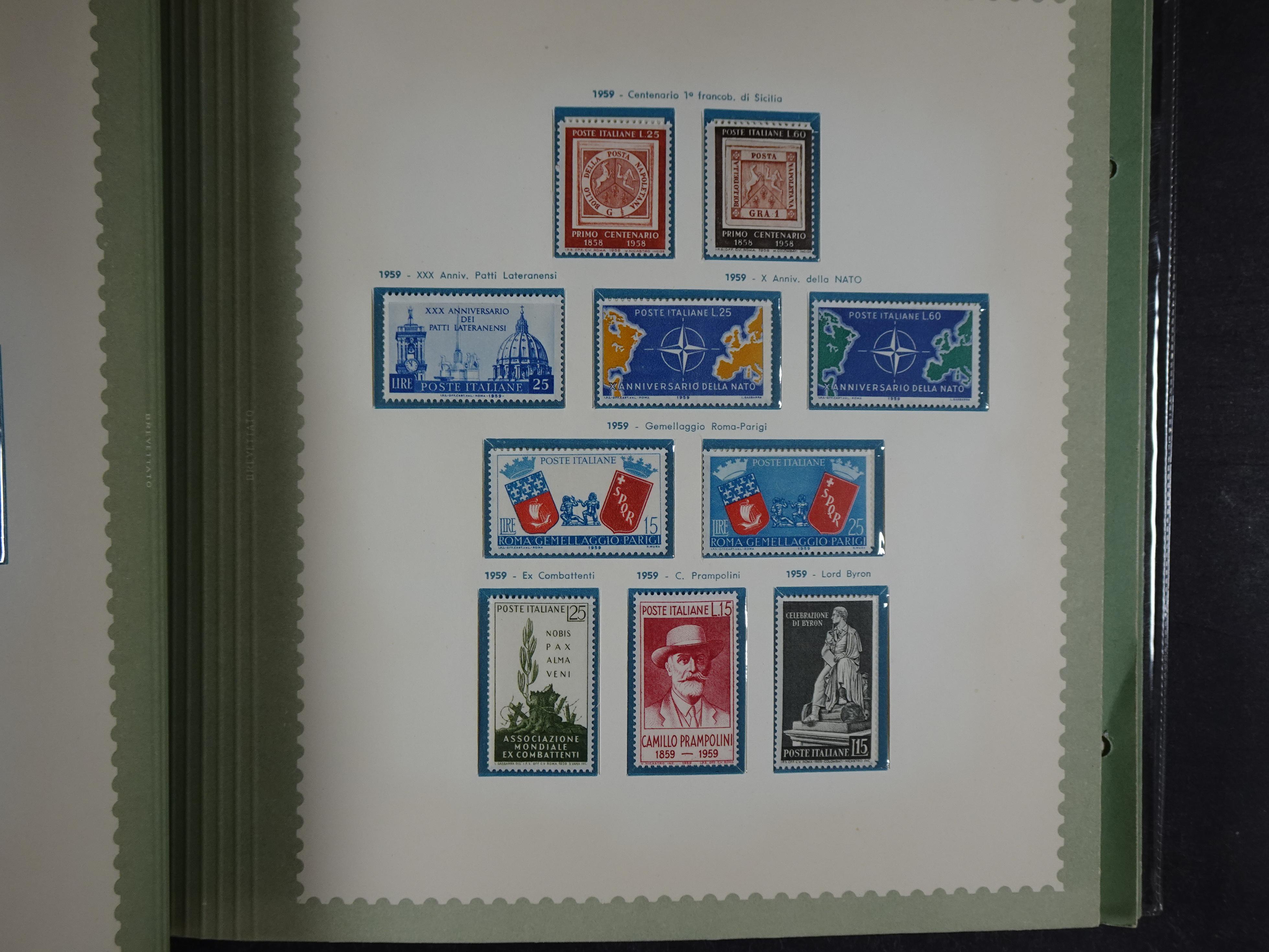 Mooie collectie postfris goed "Back of the Book", hoge waarde. 34