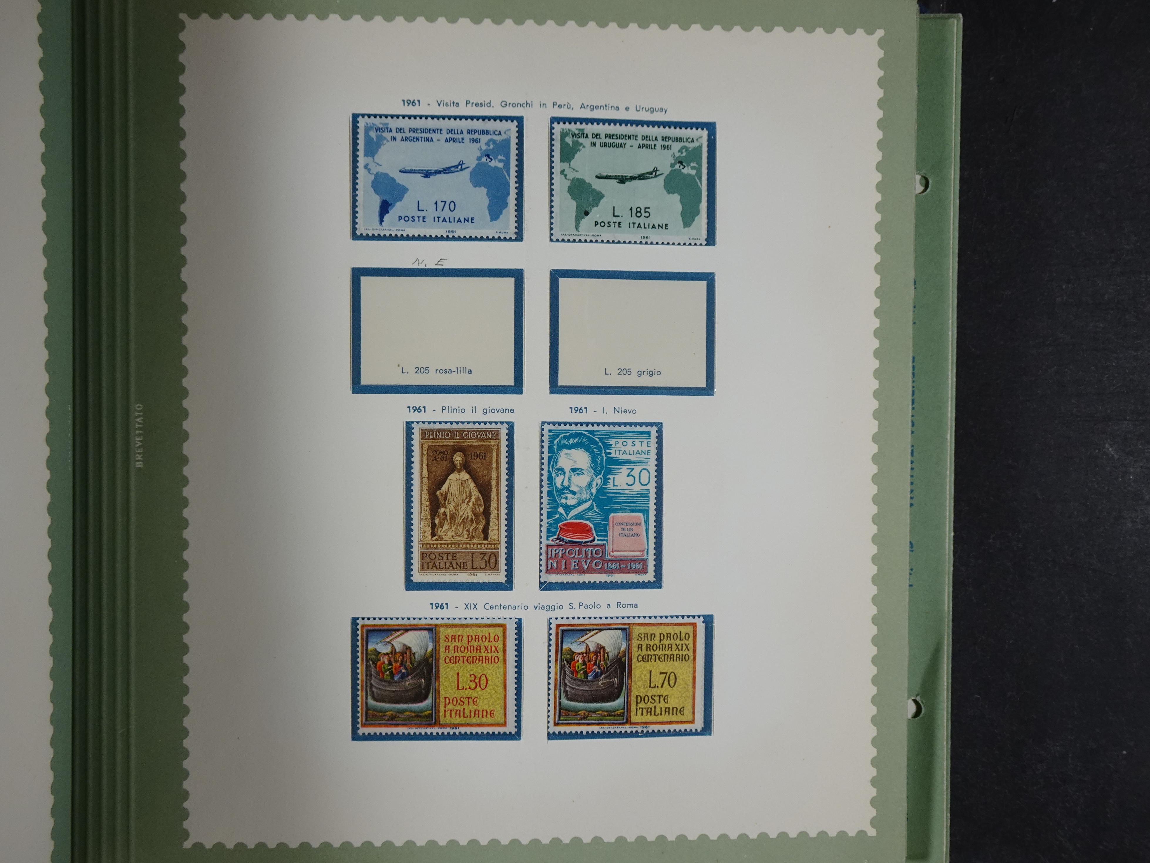 Mooie collectie postfris goed "Back of the Book", hoge waarde. 40