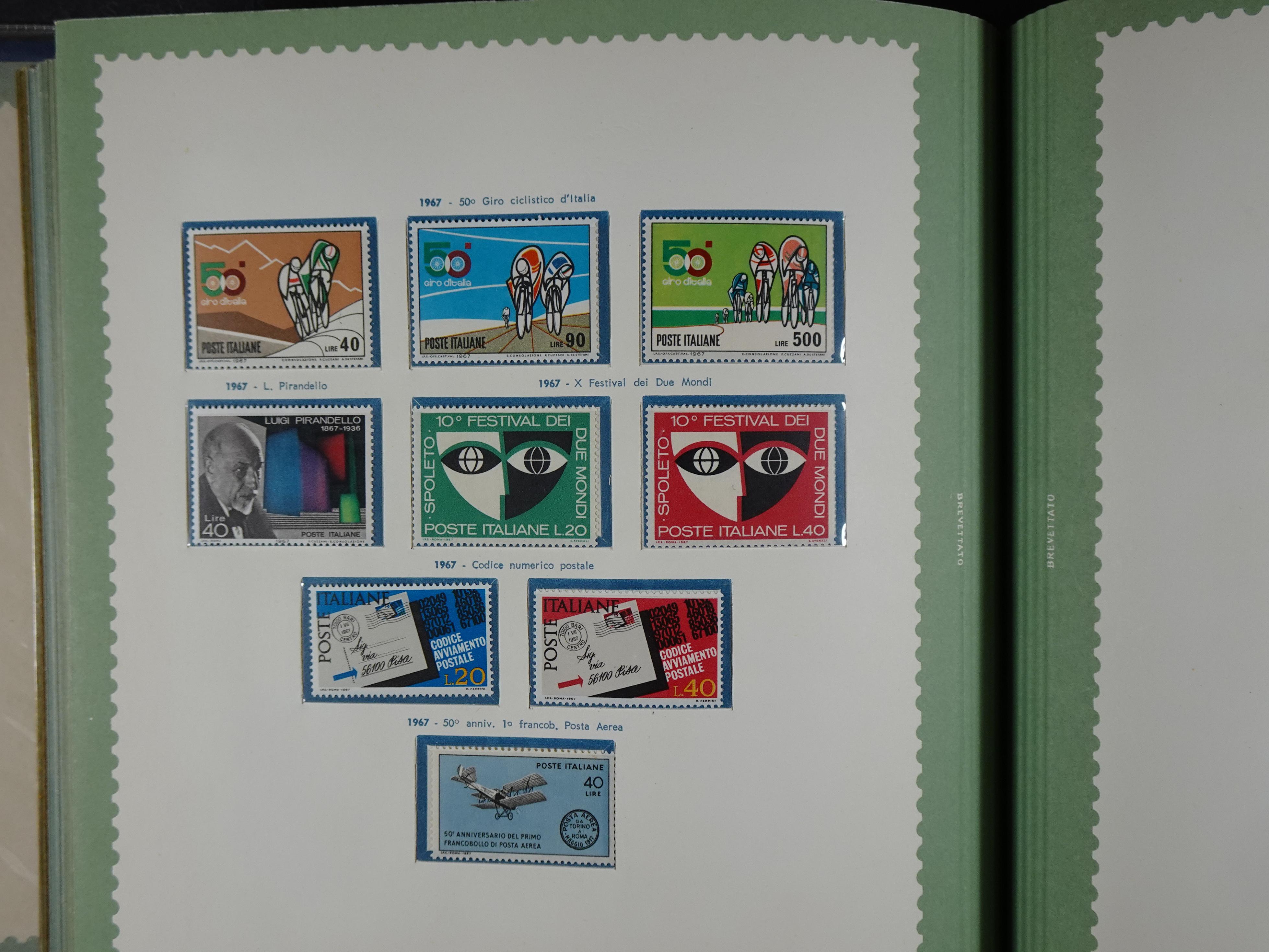 Mooie collectie postfris goed "Back of the Book", hoge waarde. 57