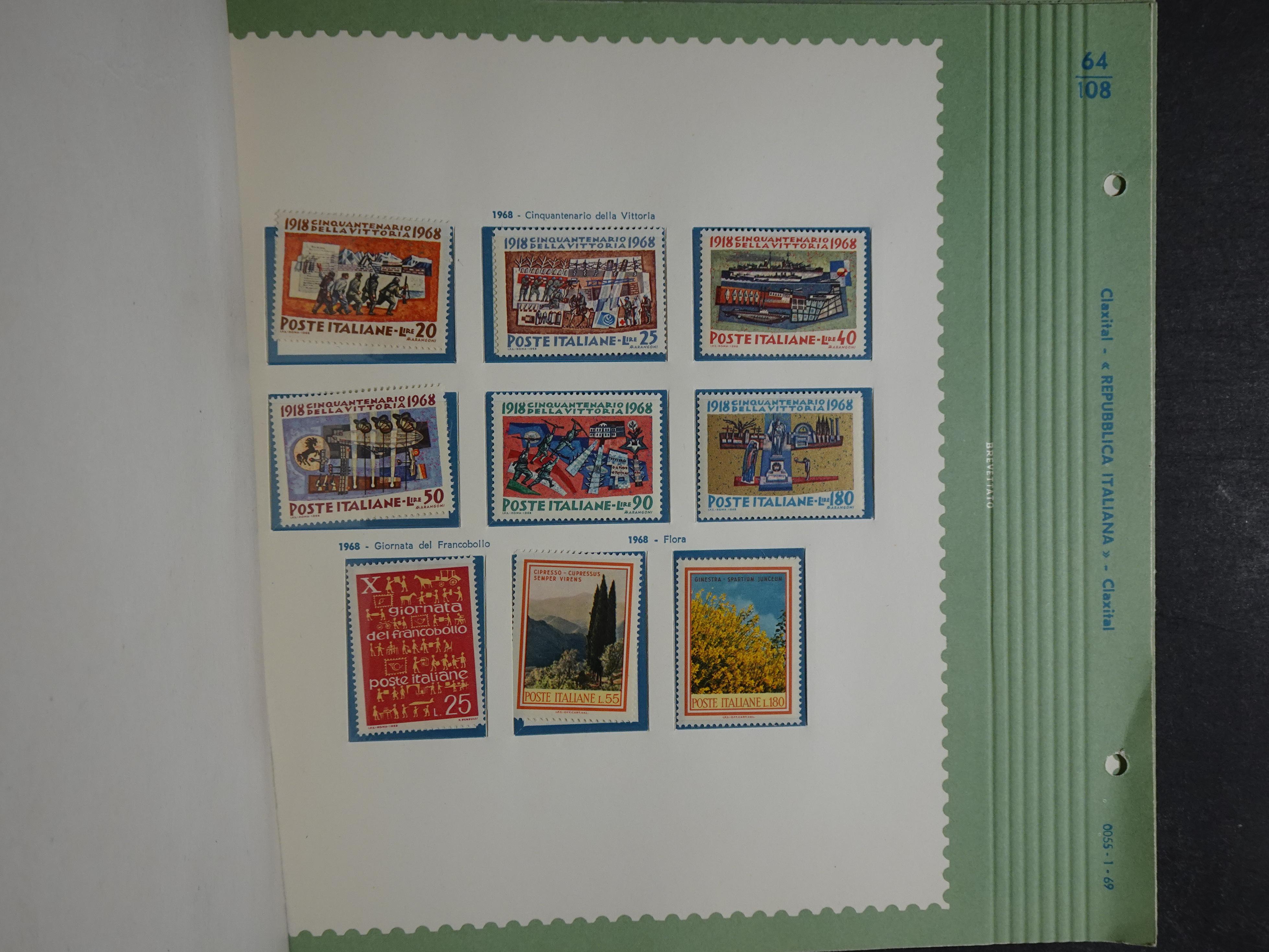 Mooie collectie postfris goed "Back of the Book", hoge waarde. 60