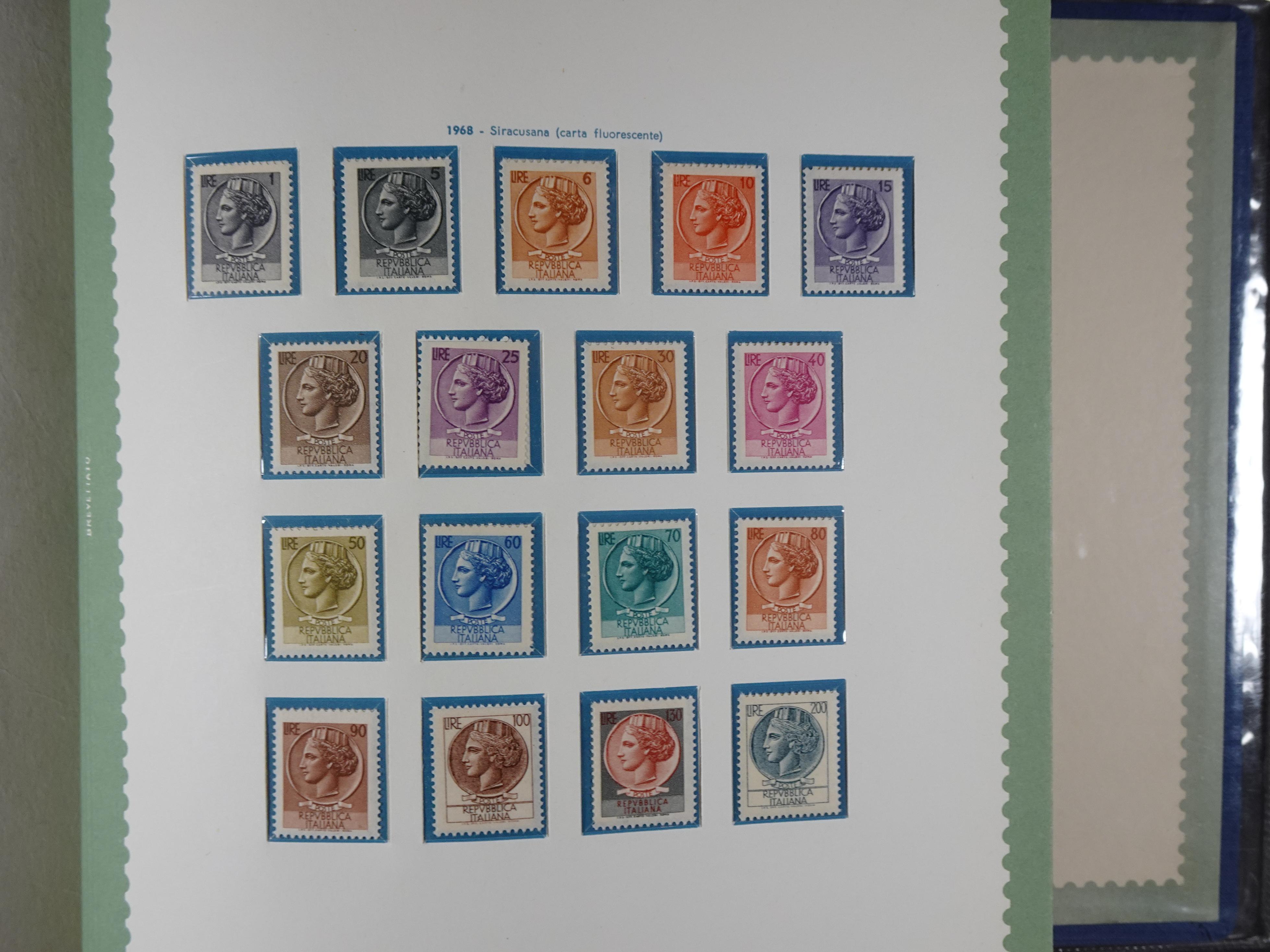 Mooie collectie postfris goed "Back of the Book", hoge waarde. 62