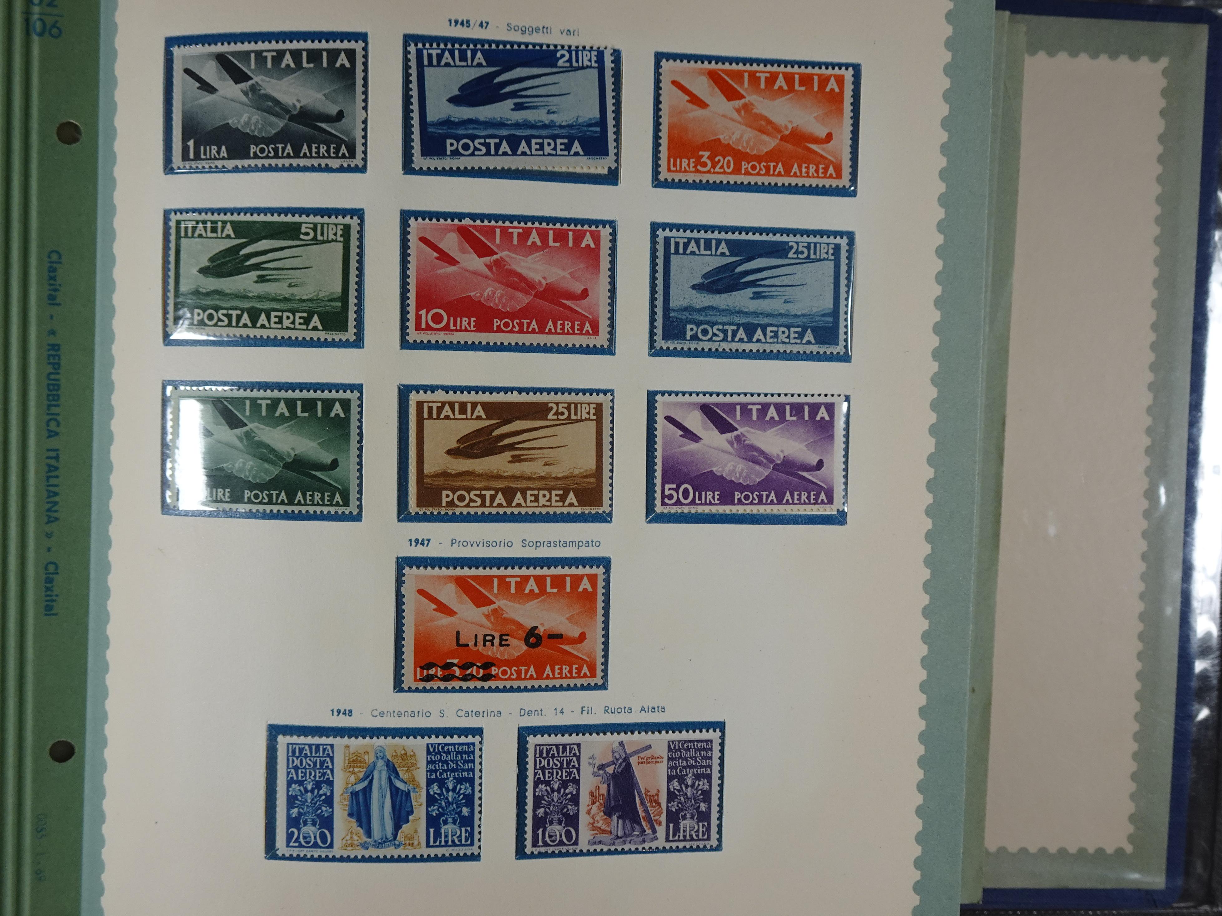 Mooie collectie postfris goed "Back of the Book", hoge waarde. 64