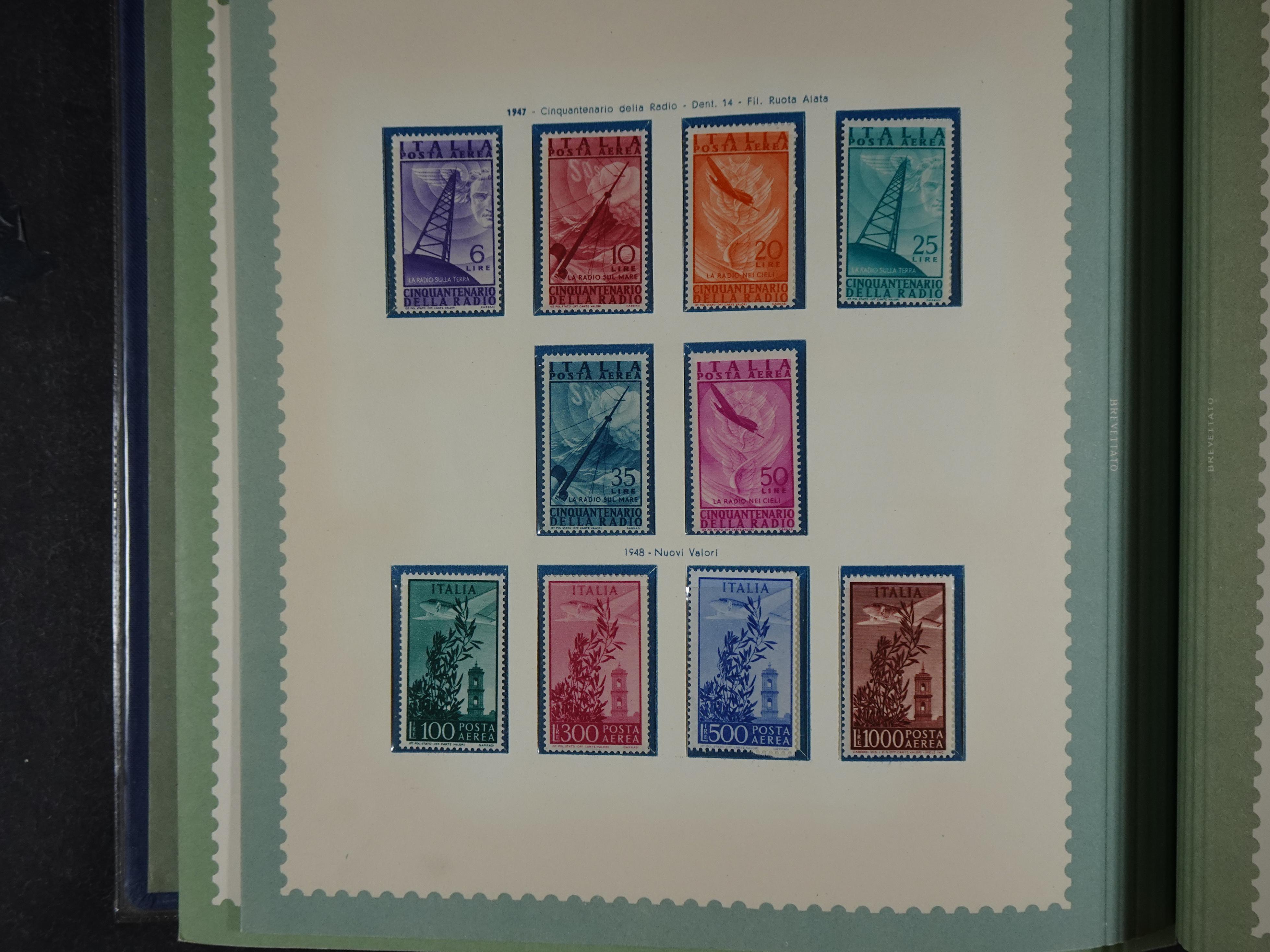 Mooie collectie postfris goed "Back of the Book", hoge waarde. 65