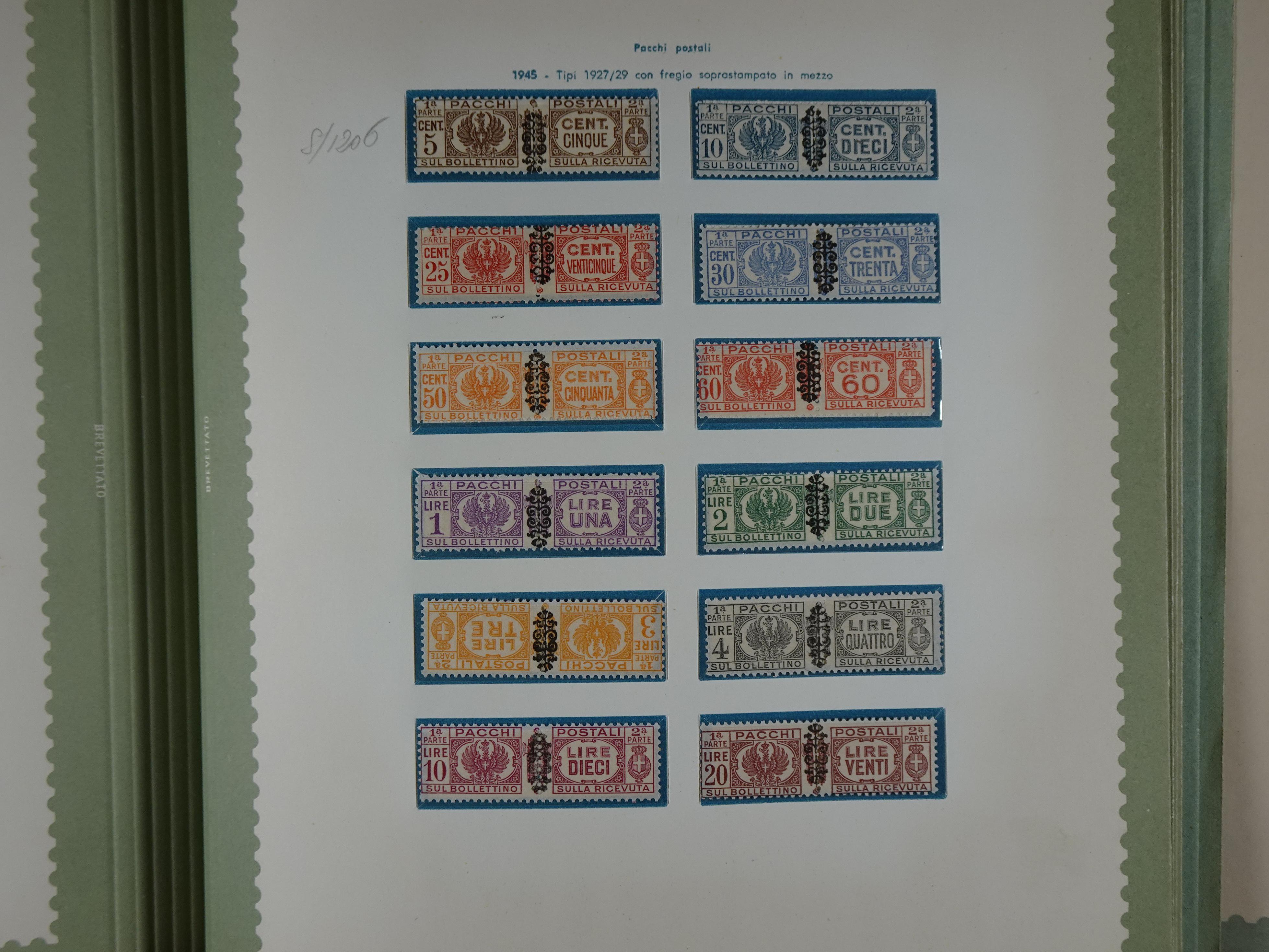 Mooie collectie postfris goed "Back of the Book", hoge waarde. 69