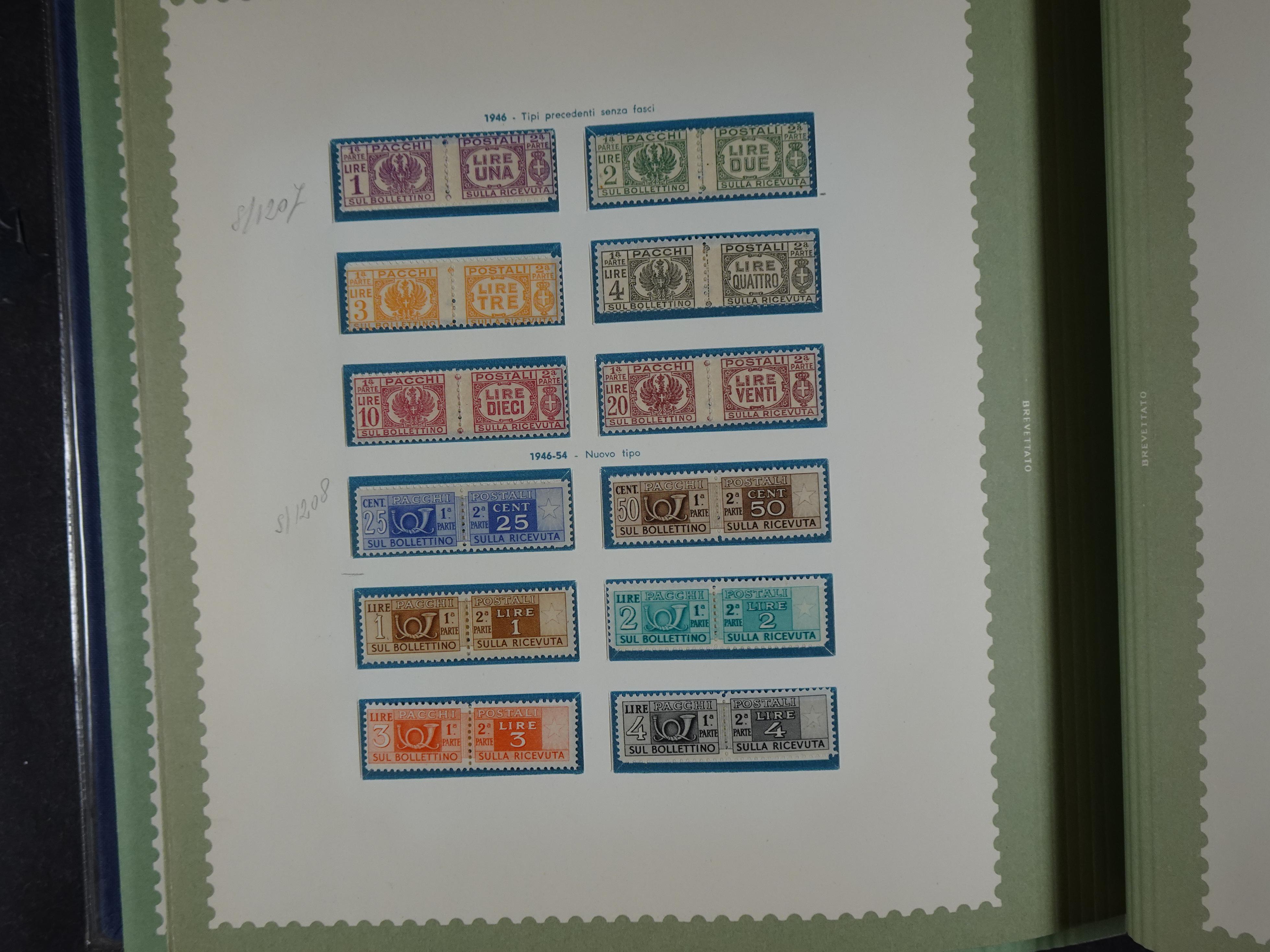 Mooie collectie postfris goed "Back of the Book", hoge waarde. 70