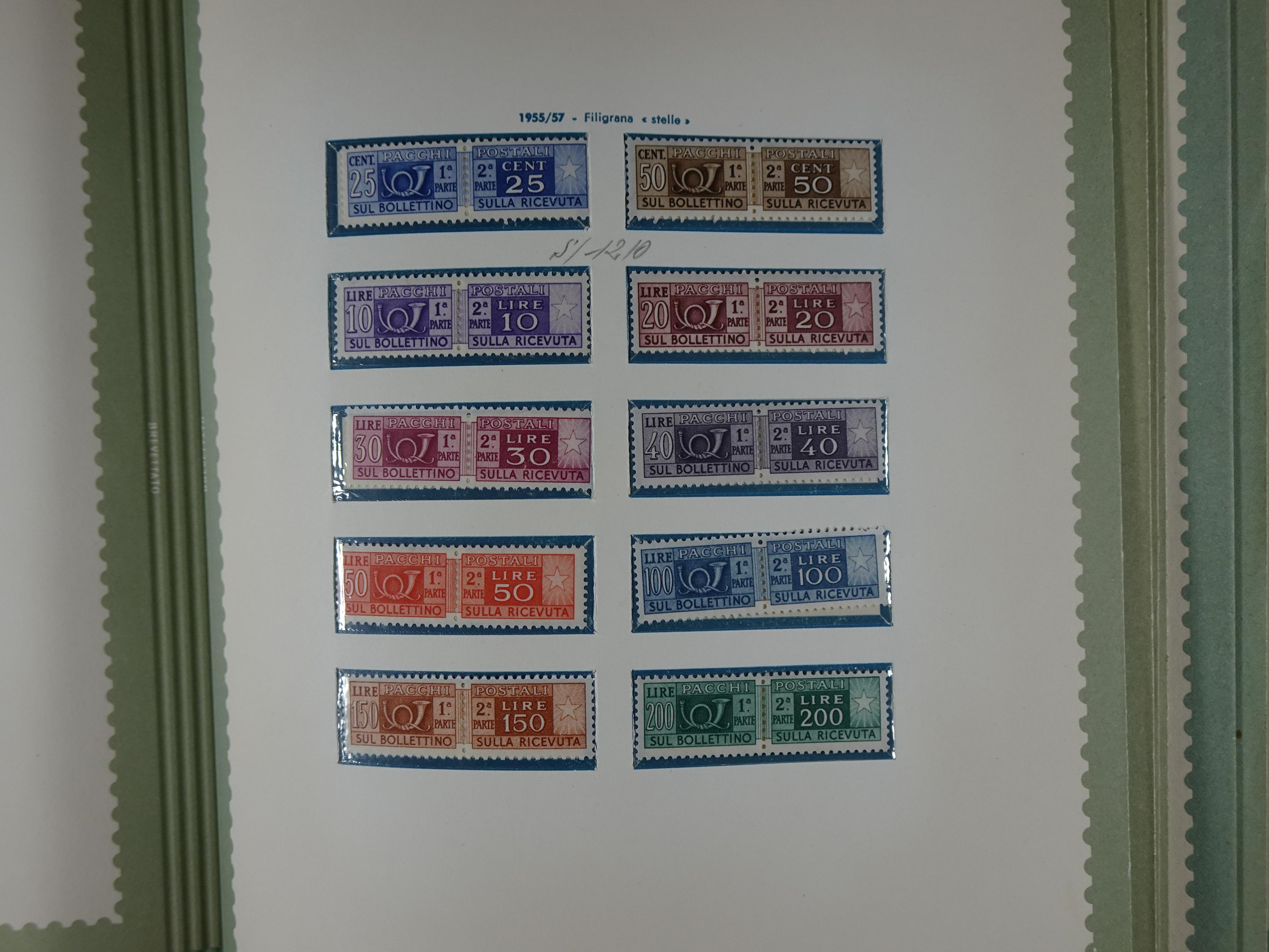 Mooie collectie postfris goed "Back of the Book", hoge waarde. 73